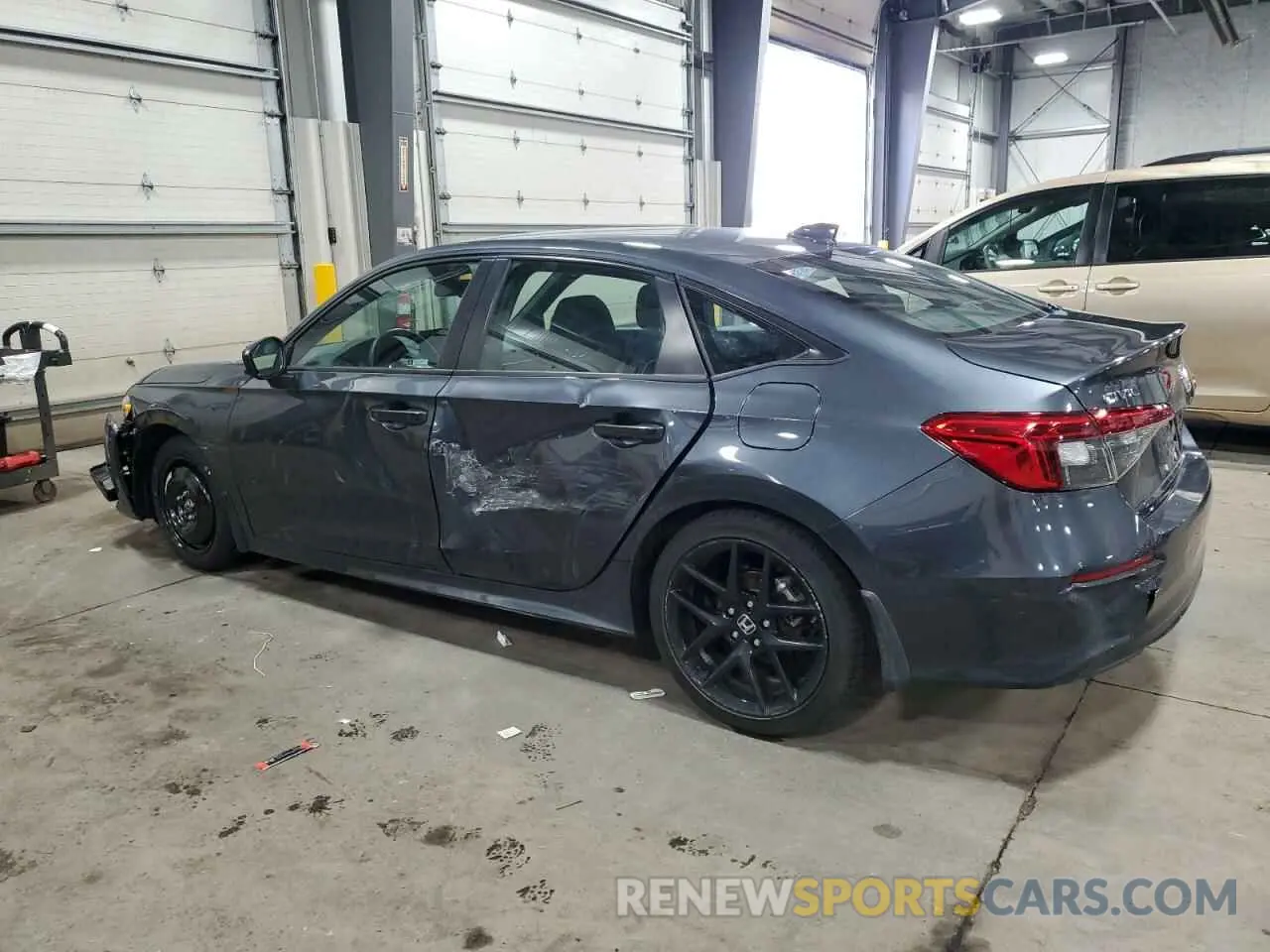 2 Photograph of a damaged car 2HGFE2F58PH543002 HONDA CIVIC 2023