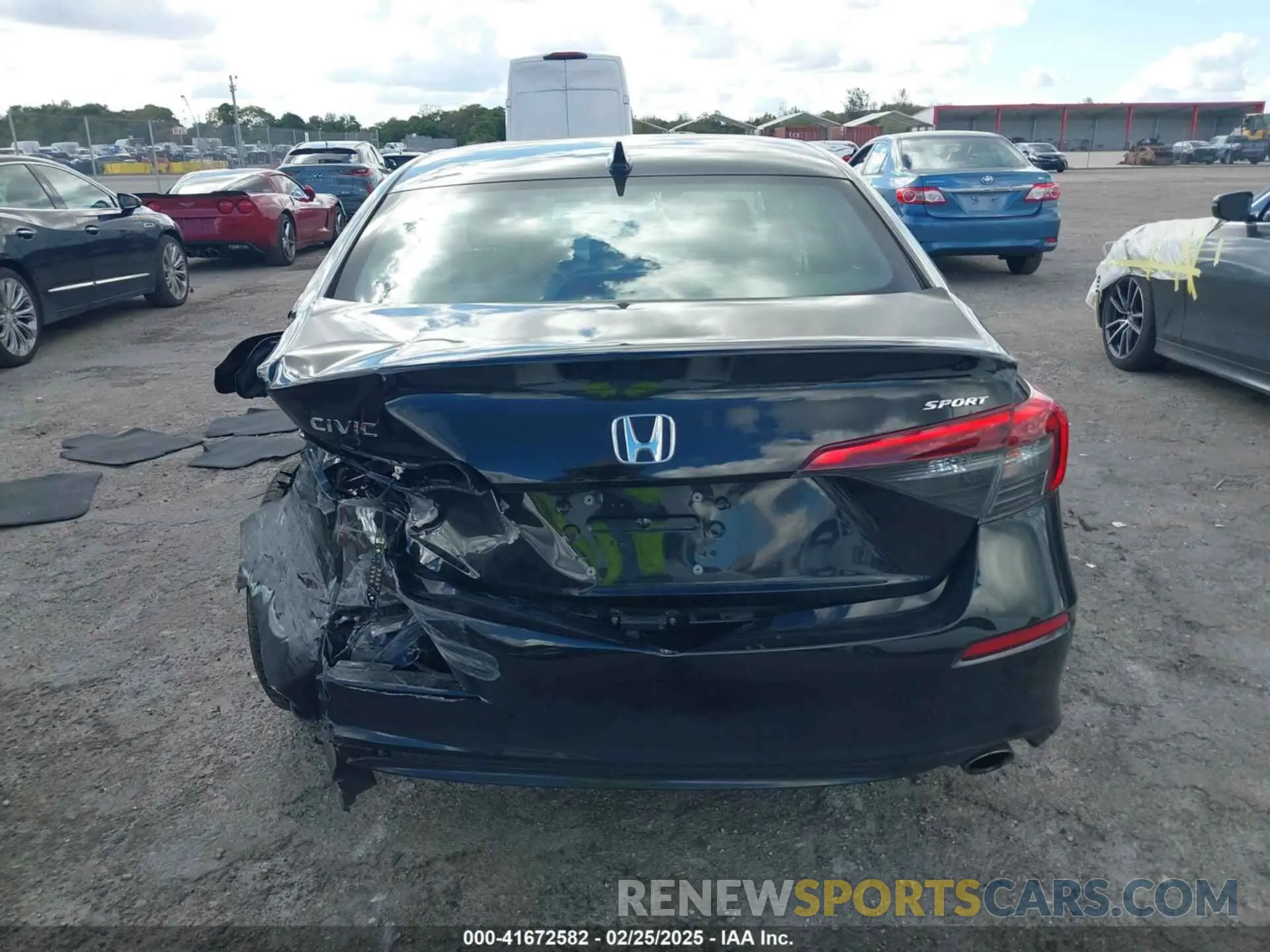 16 Photograph of a damaged car 2HGFE2F58PH544859 HONDA CIVIC 2023