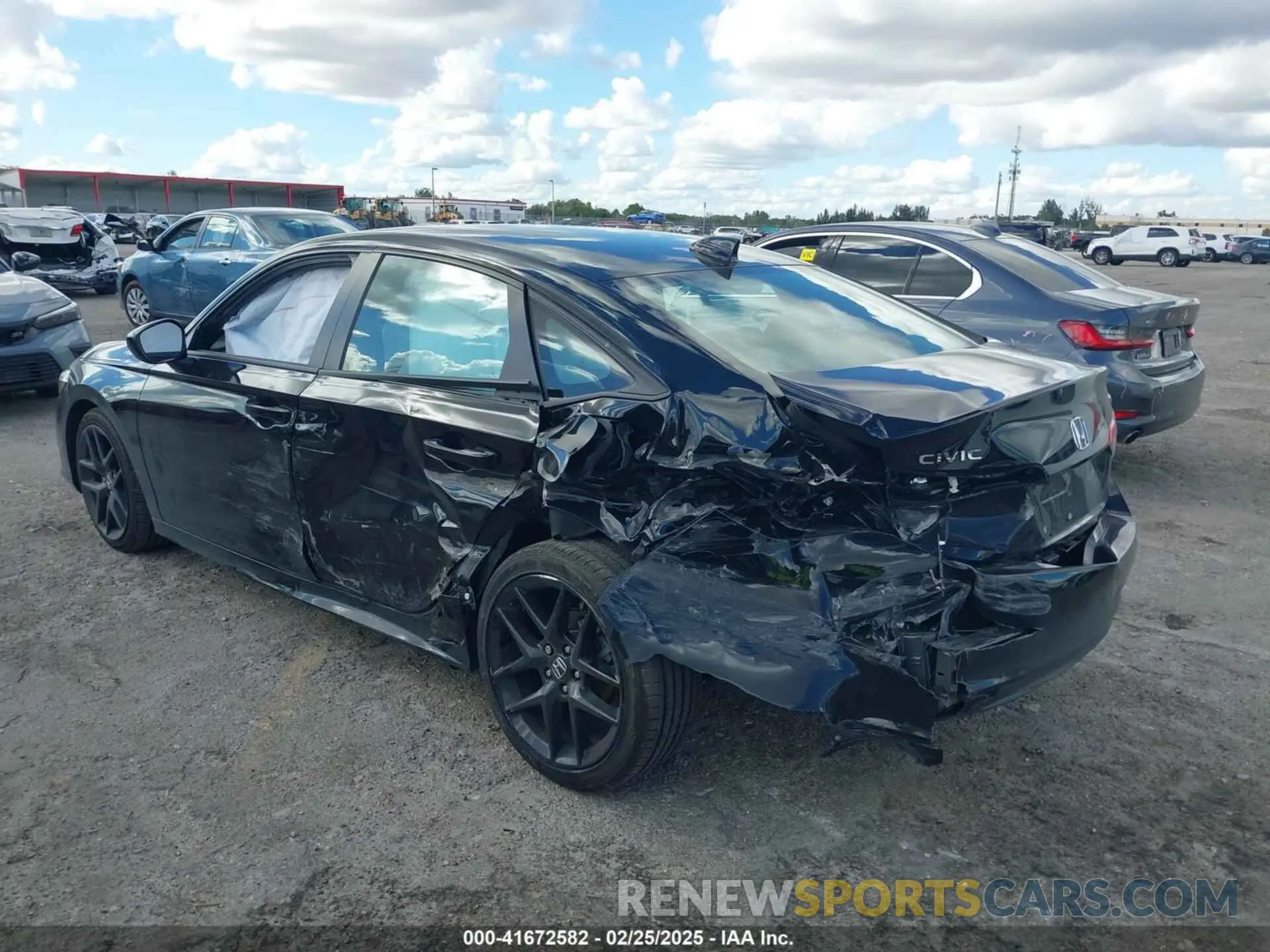 3 Photograph of a damaged car 2HGFE2F58PH544859 HONDA CIVIC 2023