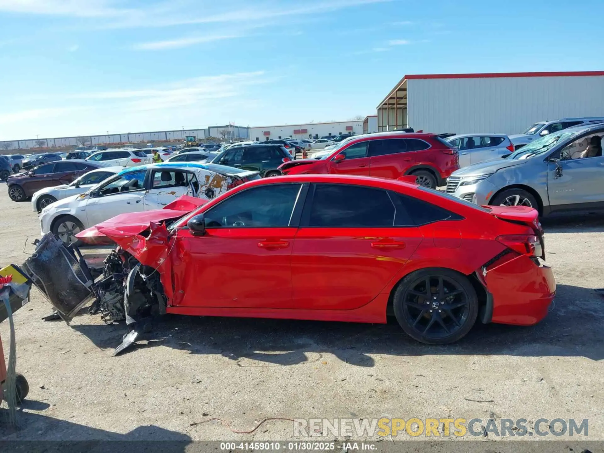 14 Photograph of a damaged car 2HGFE2F58PH546126 HONDA CIVIC 2023
