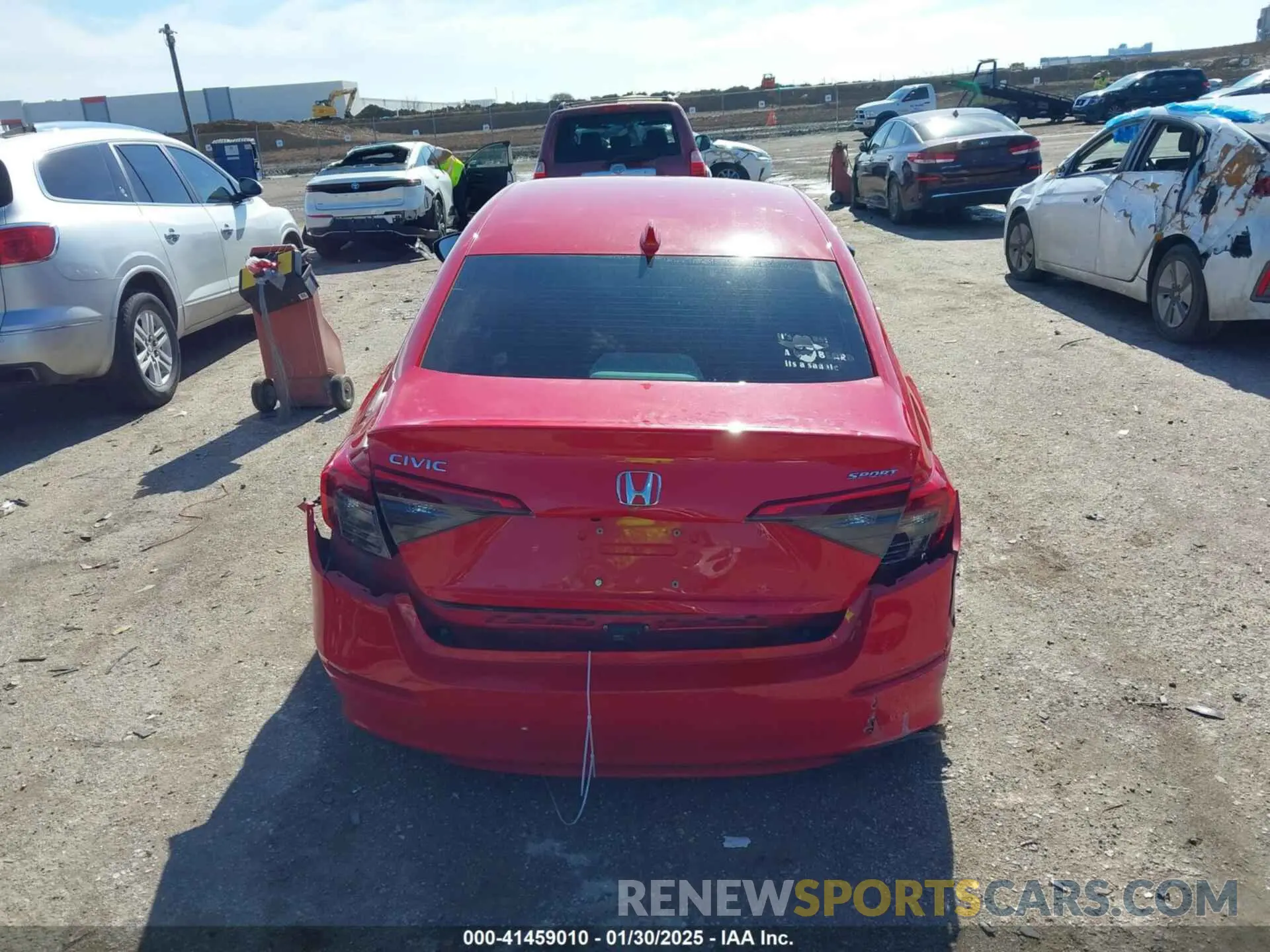 16 Photograph of a damaged car 2HGFE2F58PH546126 HONDA CIVIC 2023