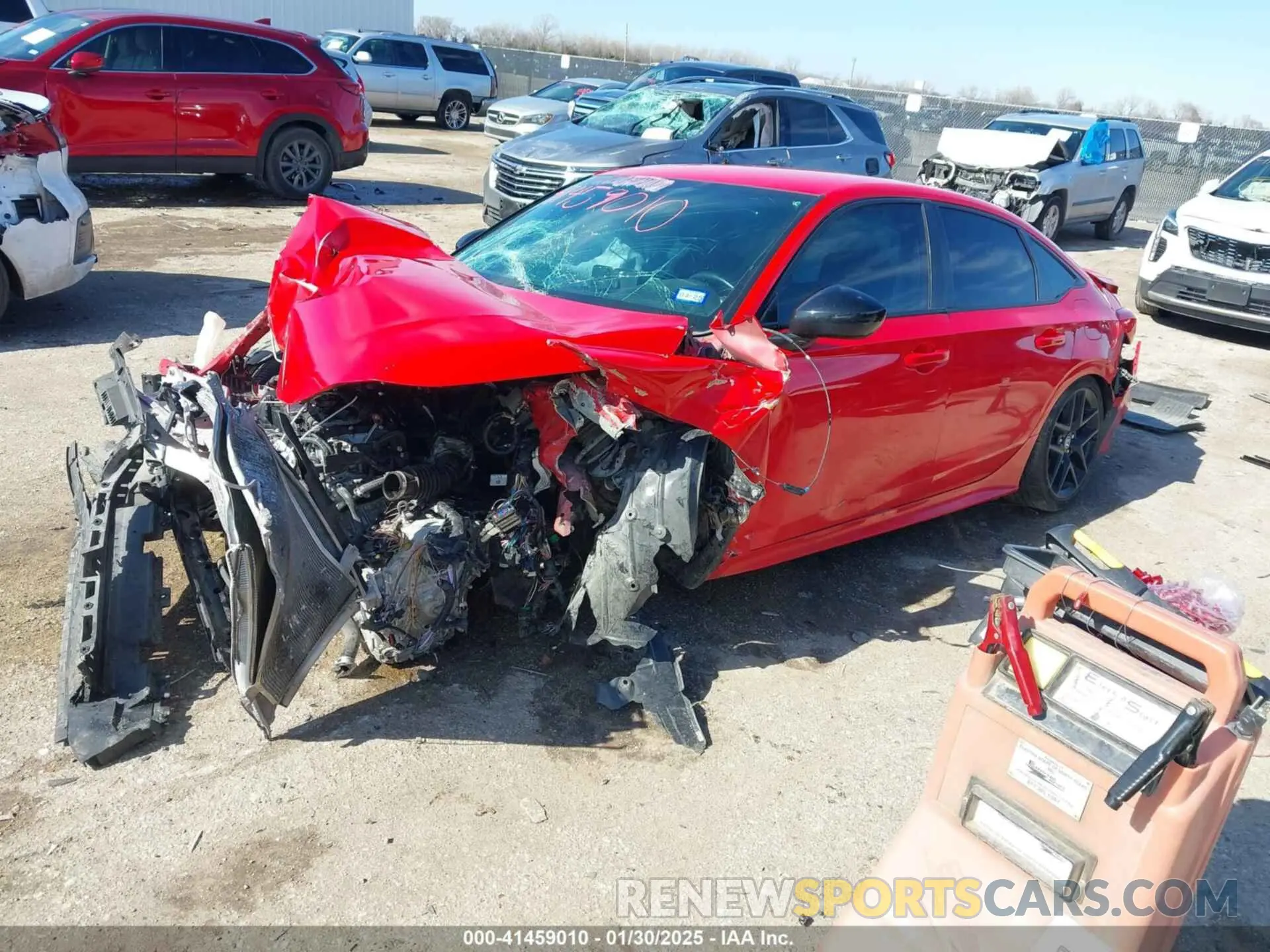 2 Photograph of a damaged car 2HGFE2F58PH546126 HONDA CIVIC 2023