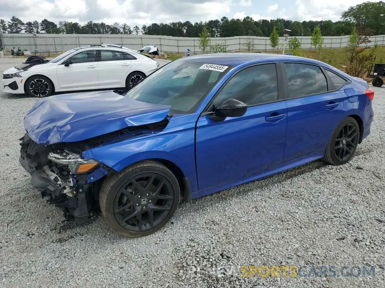 1 Photograph of a damaged car 2HGFE2F58PH546627 HONDA CIVIC 2023