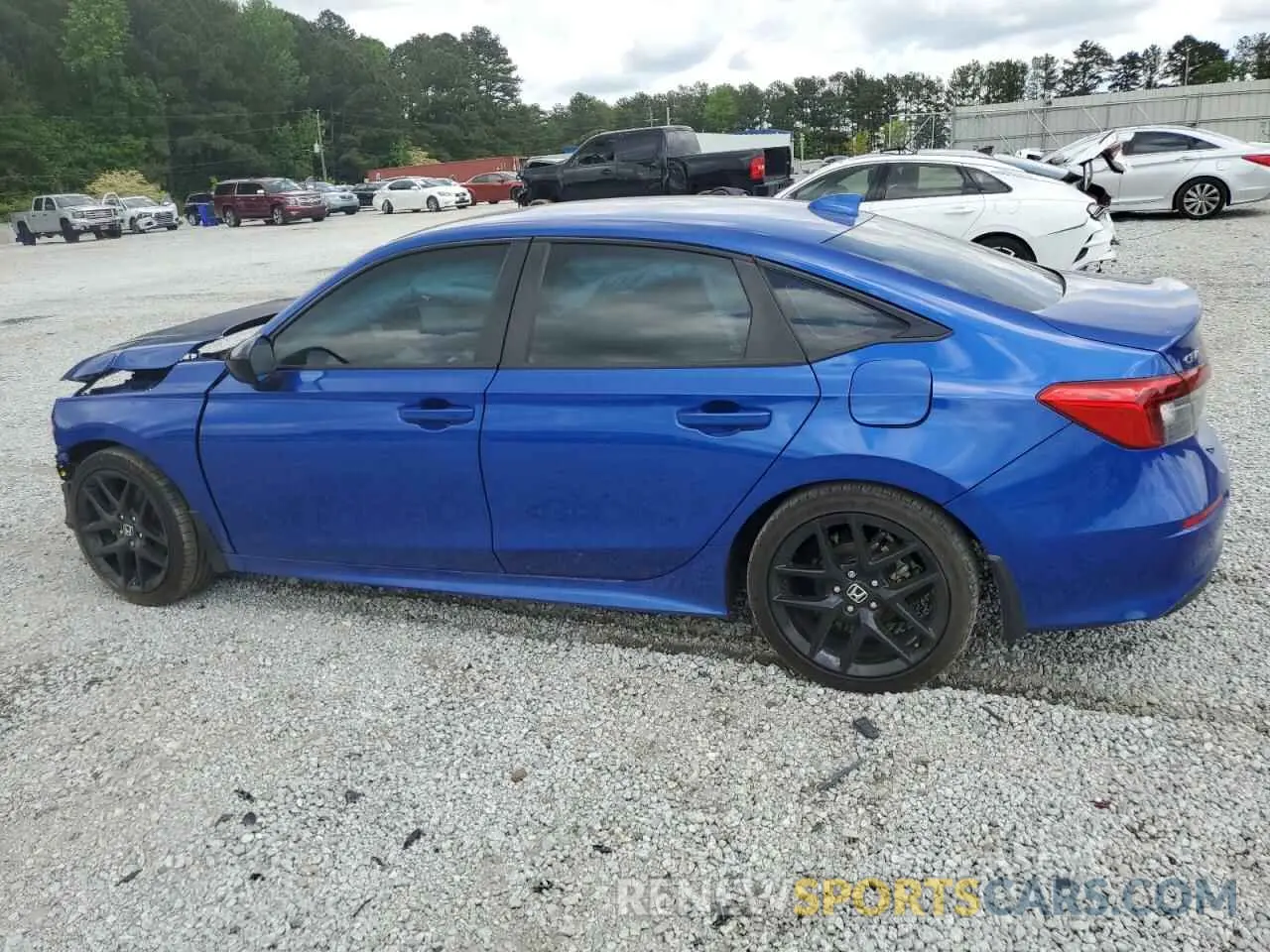 2 Photograph of a damaged car 2HGFE2F58PH546627 HONDA CIVIC 2023