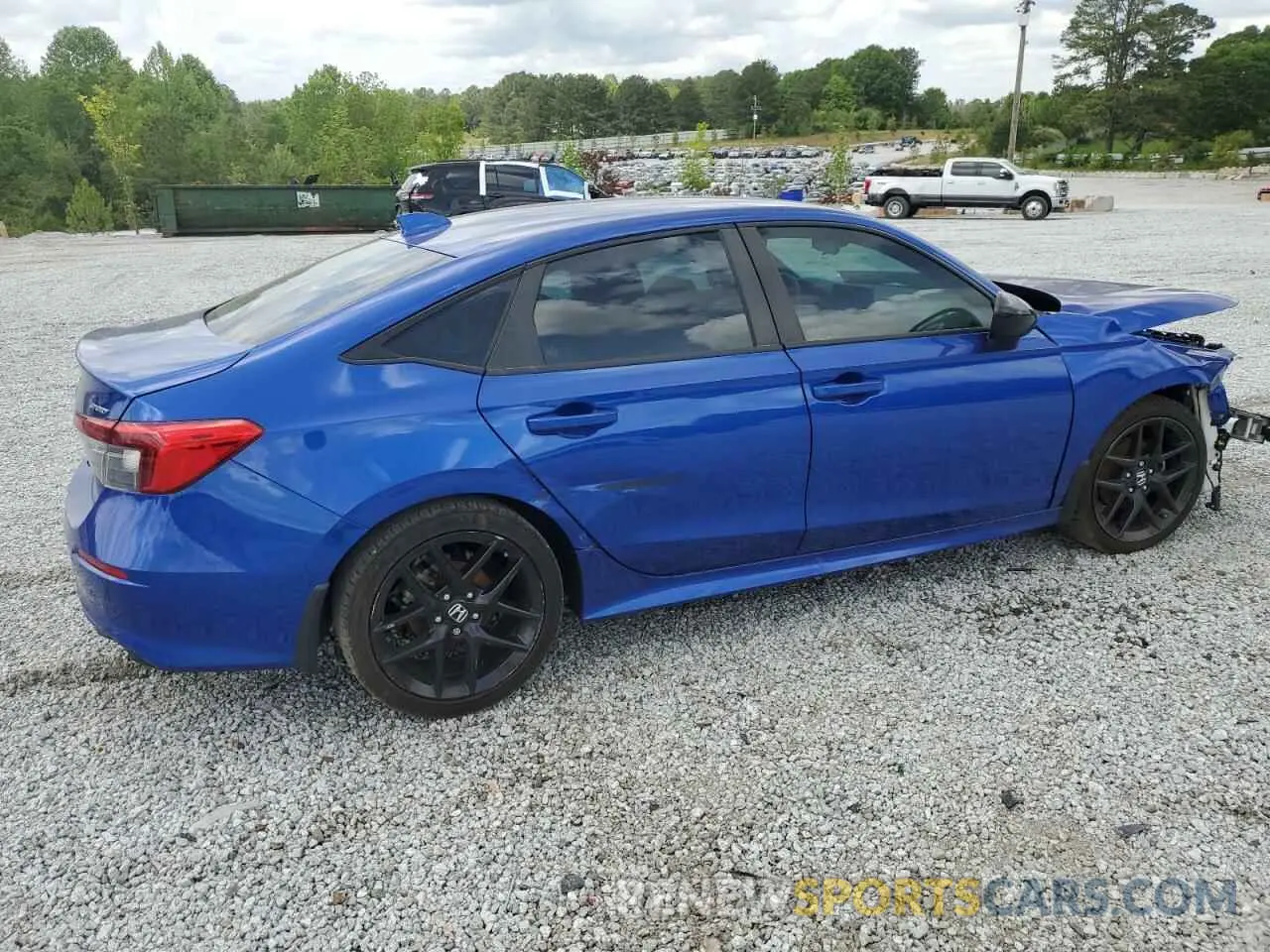 3 Photograph of a damaged car 2HGFE2F58PH546627 HONDA CIVIC 2023