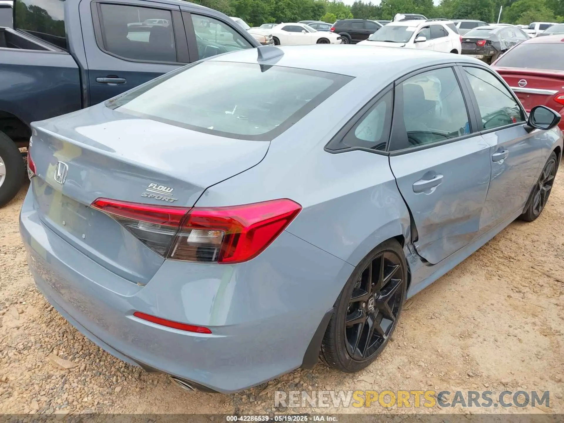 4 Photograph of a damaged car 2HGFE2F58PH555912 HONDA CIVIC 2023