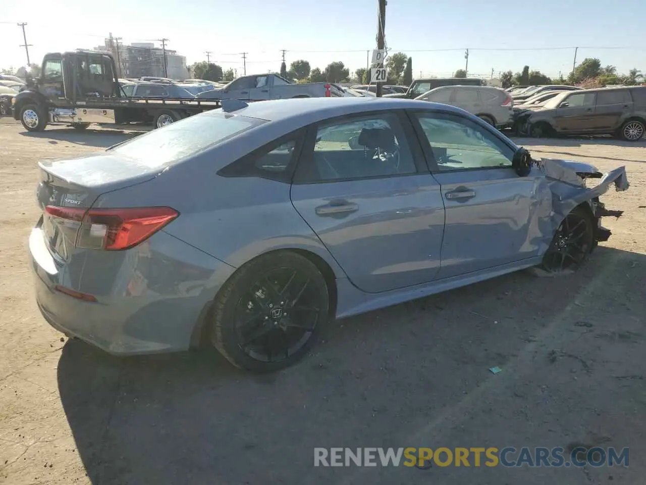 3 Photograph of a damaged car 2HGFE2F58PH556770 HONDA CIVIC 2023