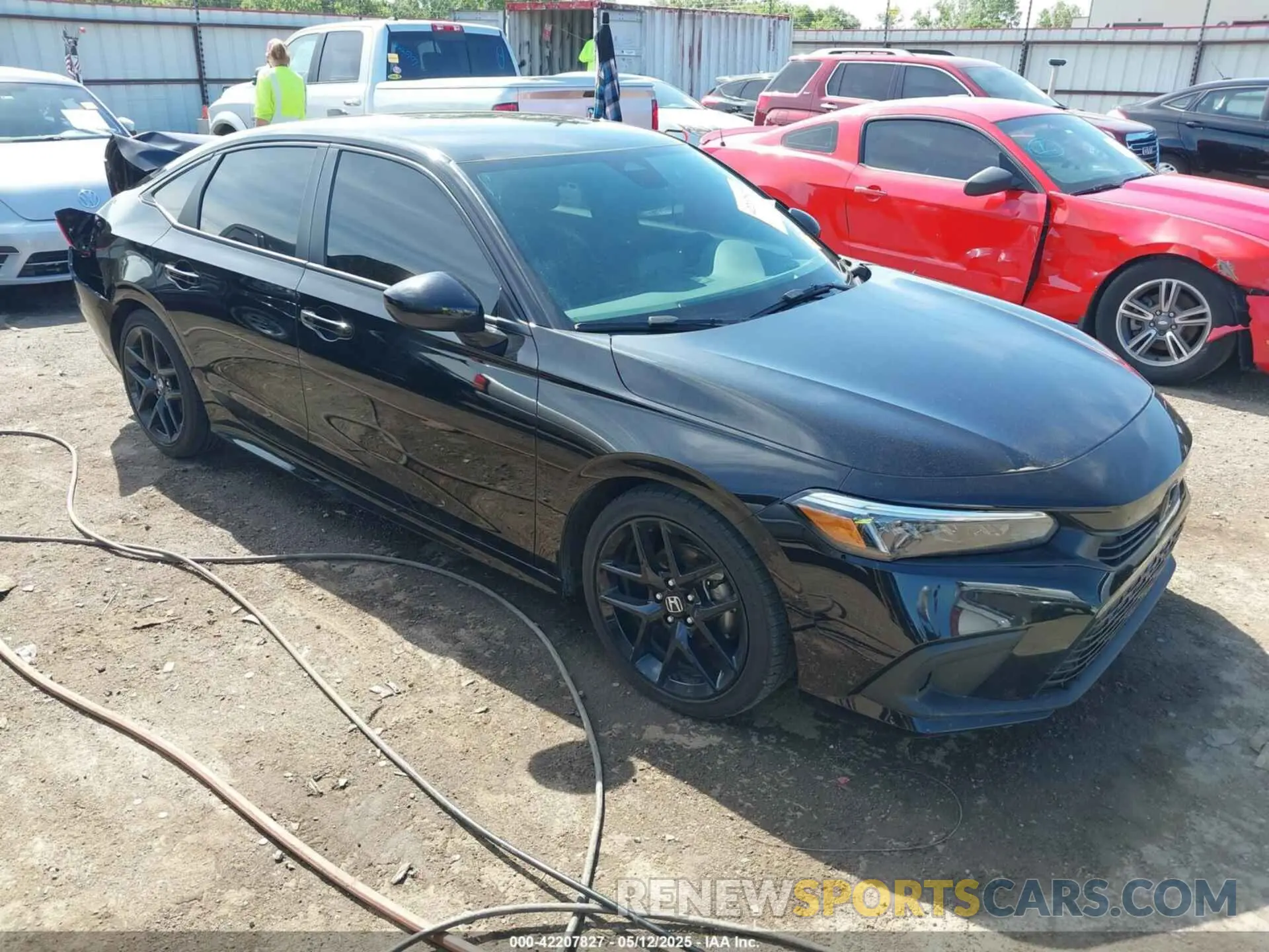 1 Photograph of a damaged car 2HGFE2F58PH557787 HONDA CIVIC 2023