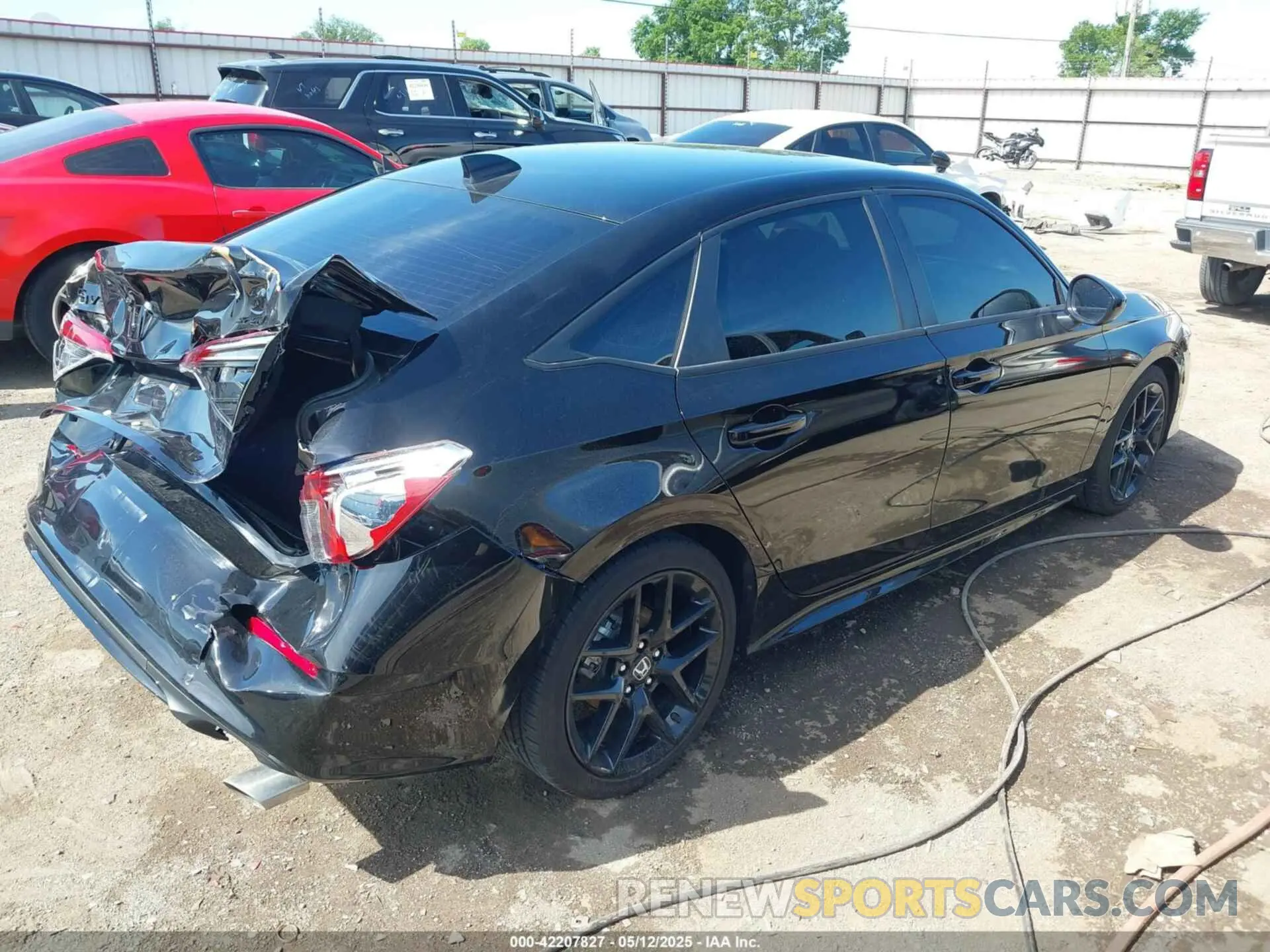 4 Photograph of a damaged car 2HGFE2F58PH557787 HONDA CIVIC 2023