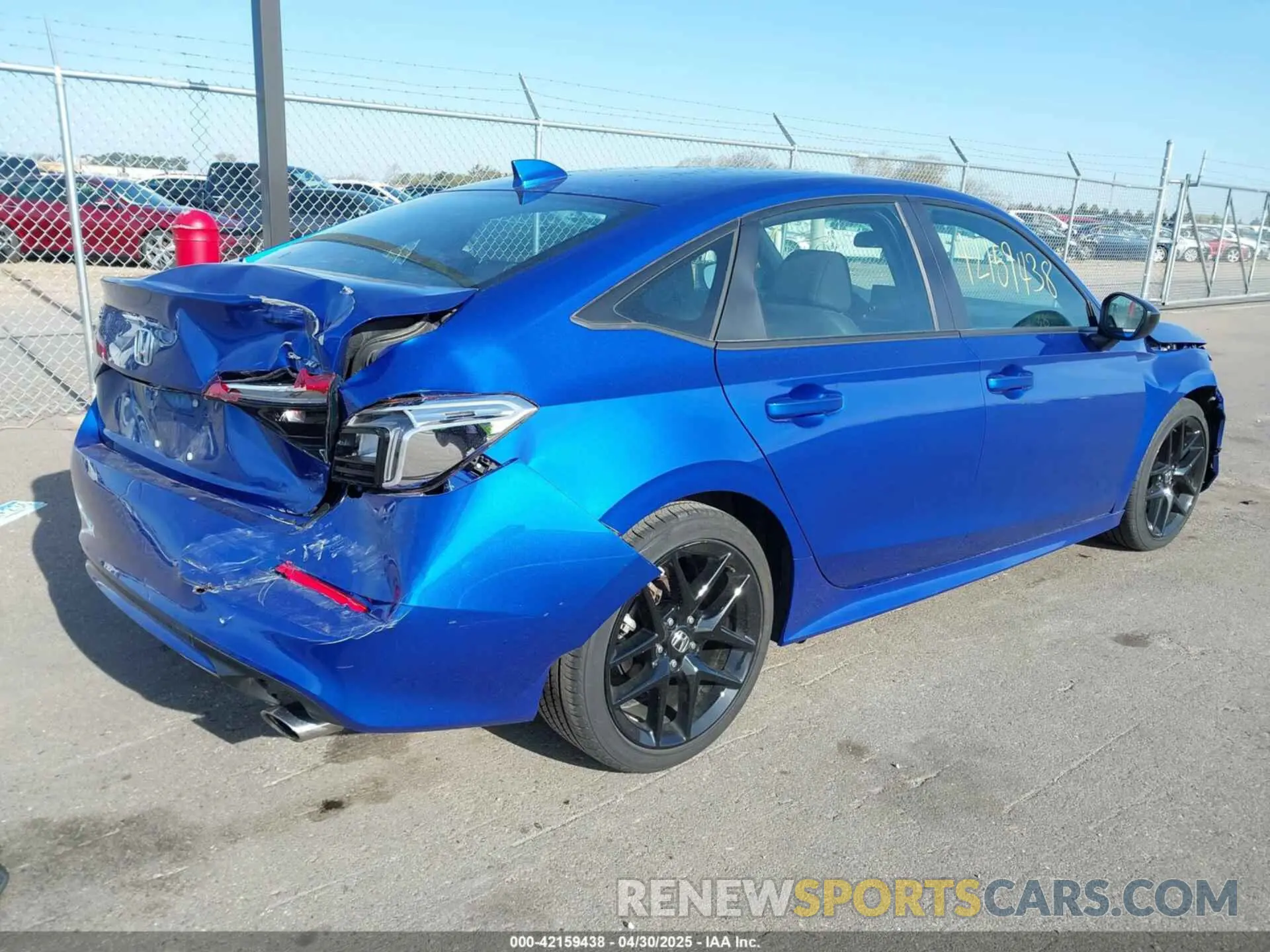 4 Photograph of a damaged car 2HGFE2F58PH570765 HONDA CIVIC 2023