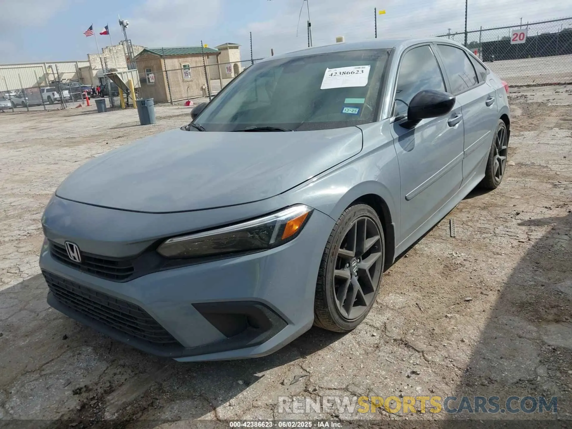 2 Photograph of a damaged car 2HGFE2F59PH506668 HONDA CIVIC 2023