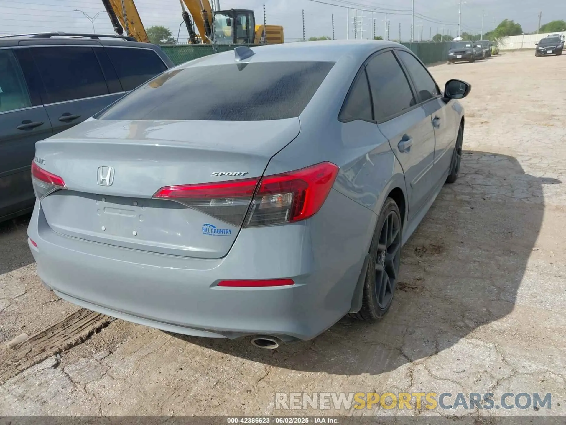 4 Photograph of a damaged car 2HGFE2F59PH506668 HONDA CIVIC 2023