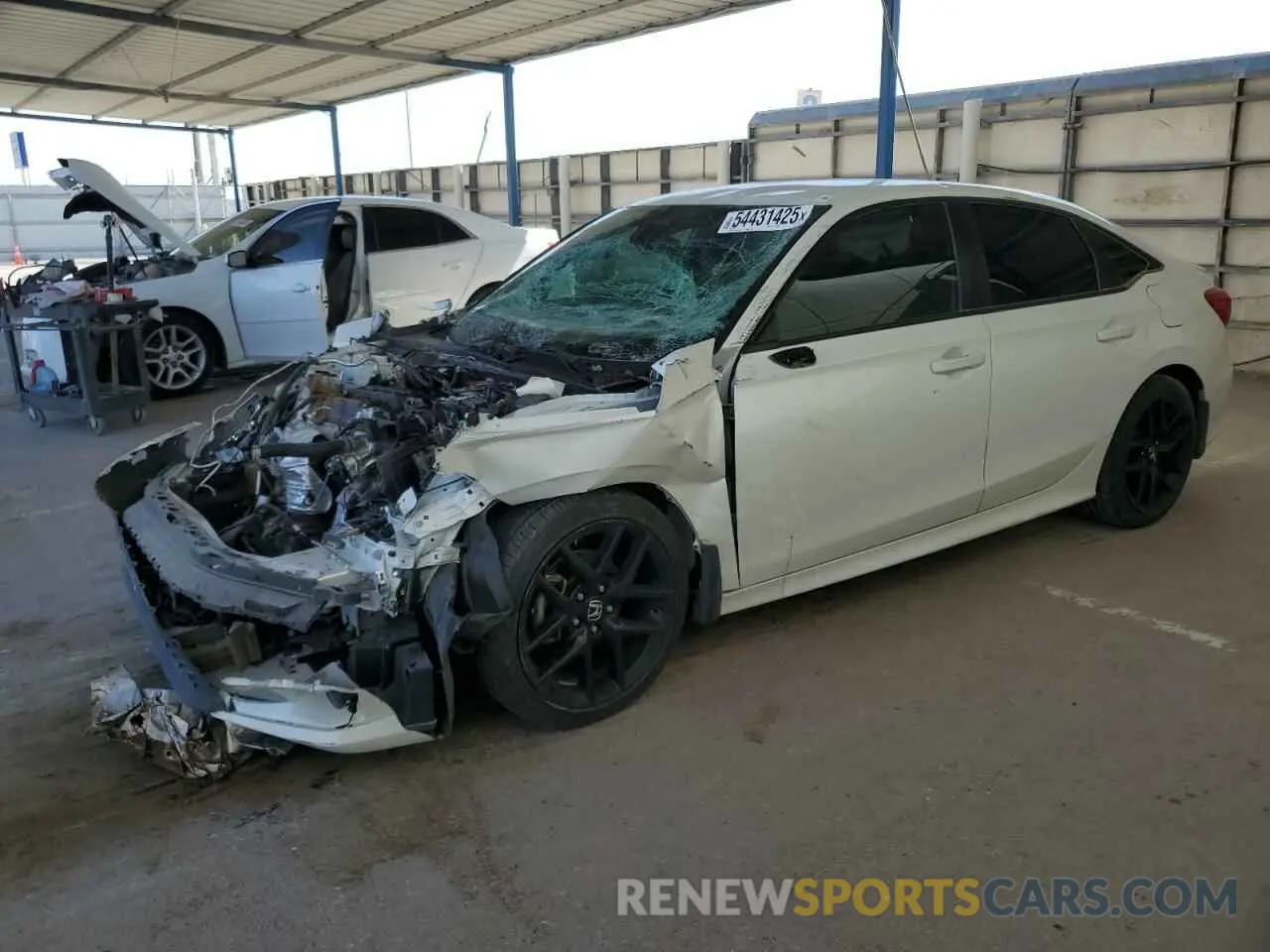 1 Photograph of a damaged car 2HGFE2F59PH511837 HONDA CIVIC 2023