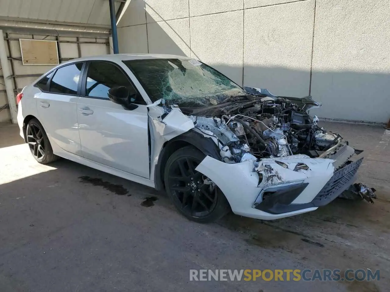 4 Photograph of a damaged car 2HGFE2F59PH511837 HONDA CIVIC 2023