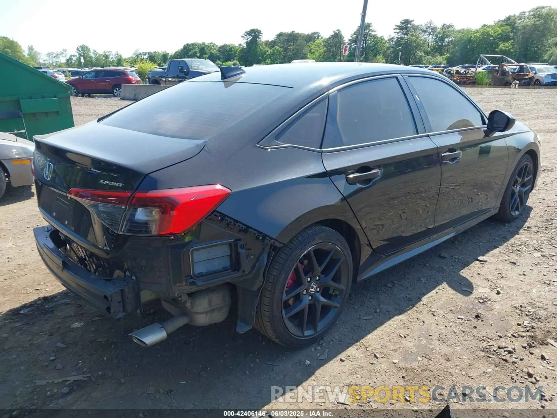 4 Photograph of a damaged car 2HGFE2F59PH511952 HONDA CIVIC 2023