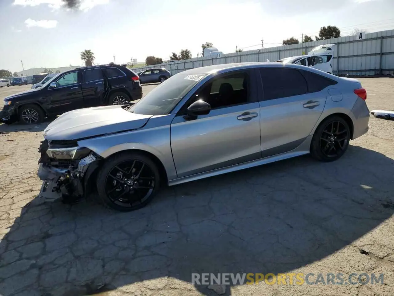 1 Photograph of a damaged car 2HGFE2F59PH517959 HONDA CIVIC 2023