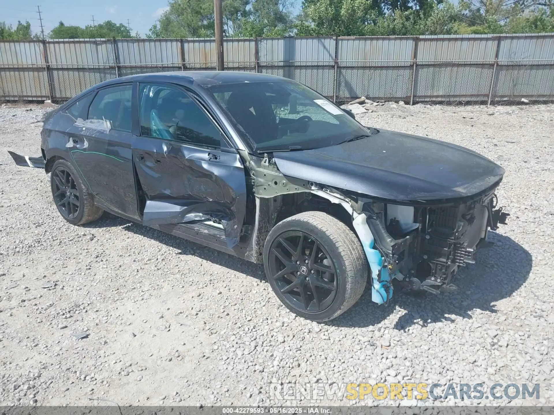 1 Photograph of a damaged car 2HGFE2F59PH524748 HONDA CIVIC 2023