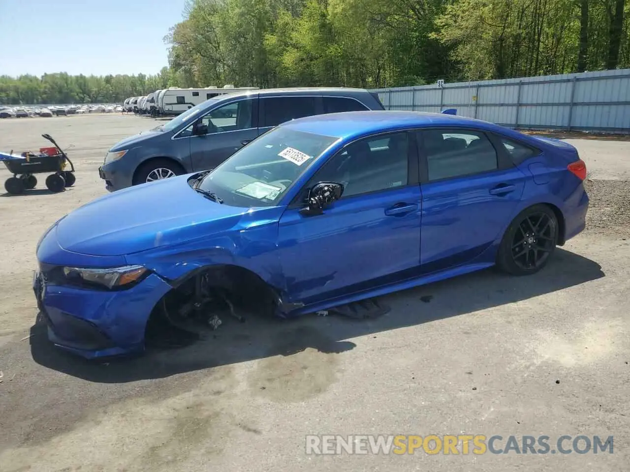1 Photograph of a damaged car 2HGFE2F59PH528329 HONDA CIVIC 2023