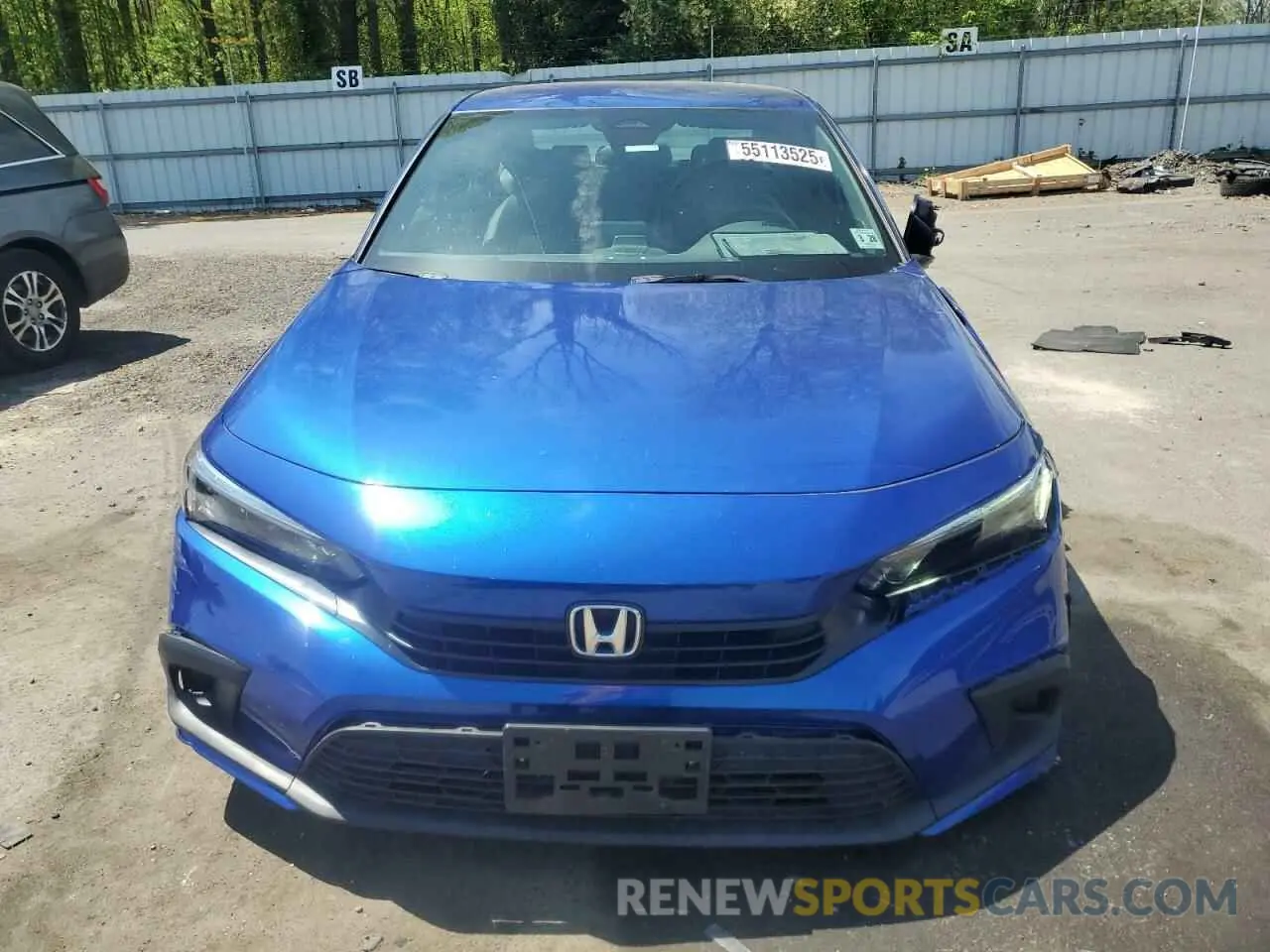 5 Photograph of a damaged car 2HGFE2F59PH528329 HONDA CIVIC 2023