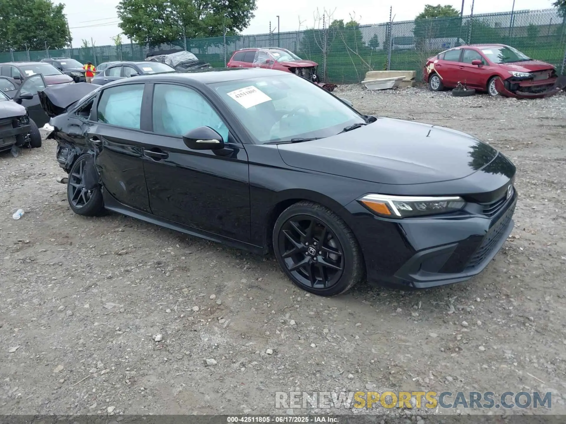 1 Photograph of a damaged car 2HGFE2F59PH536253 HONDA CIVIC 2023