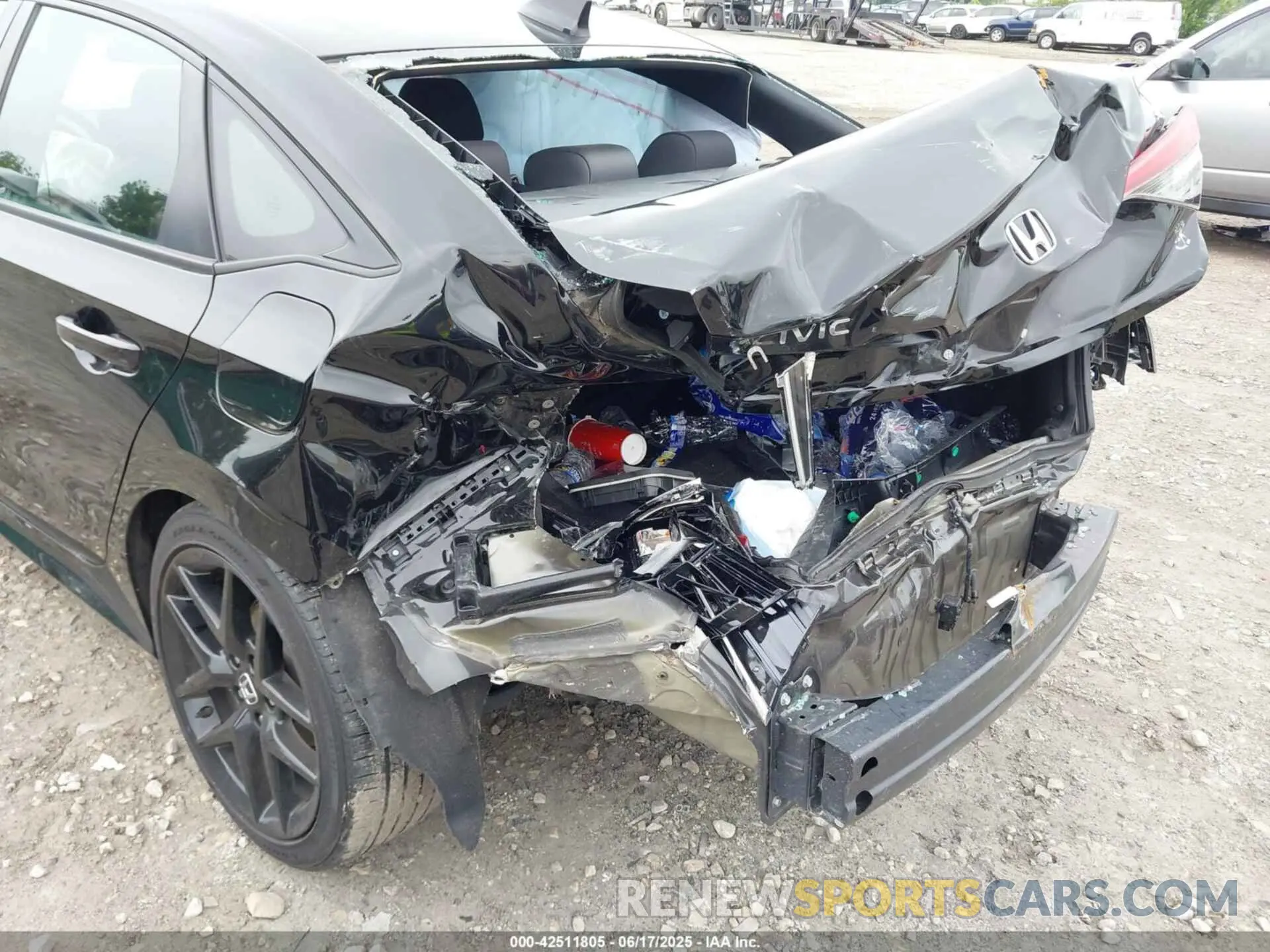 6 Photograph of a damaged car 2HGFE2F59PH536253 HONDA CIVIC 2023