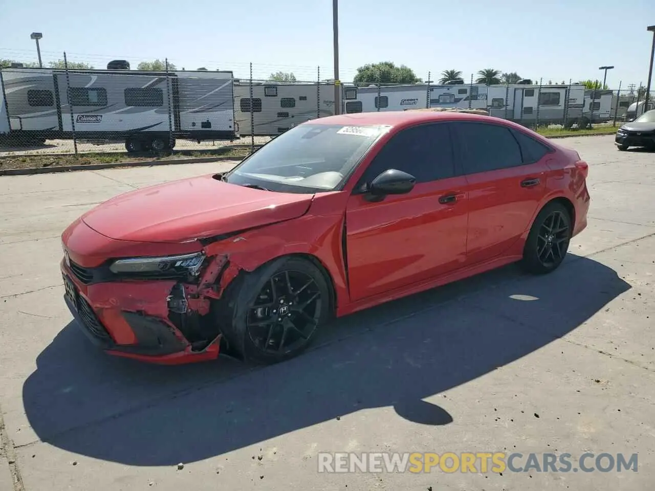 1 Photograph of a damaged car 2HGFE2F59PH545924 HONDA CIVIC 2023