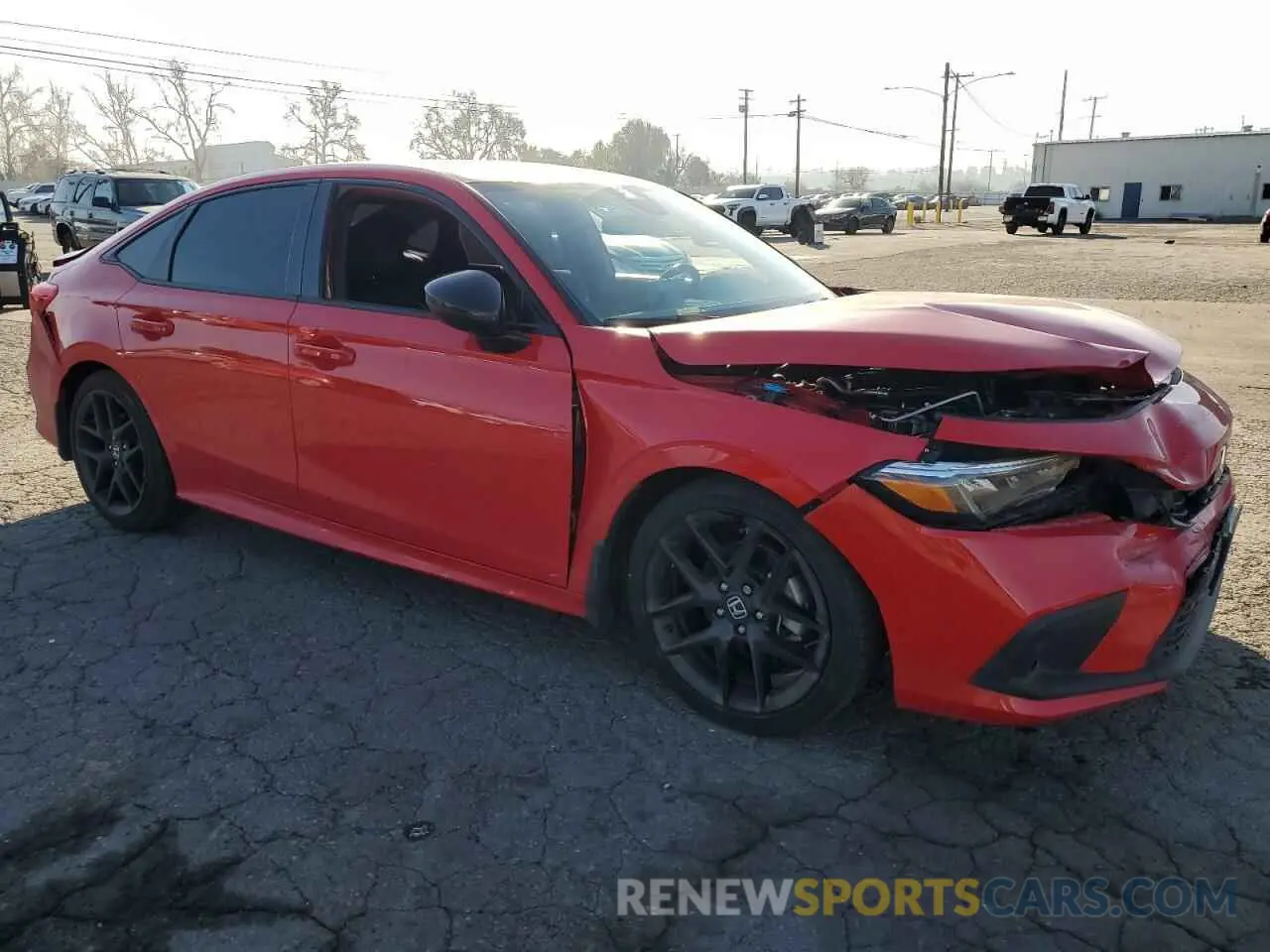 4 Photograph of a damaged car 2HGFE2F59PH549844 HONDA CIVIC 2023