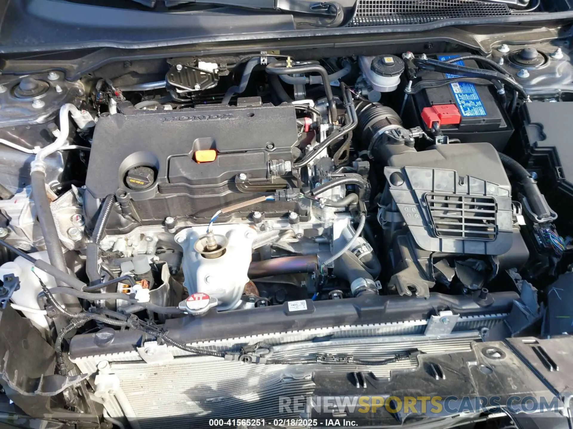 10 Photograph of a damaged car 2HGFE2F59PH558527 HONDA CIVIC 2023