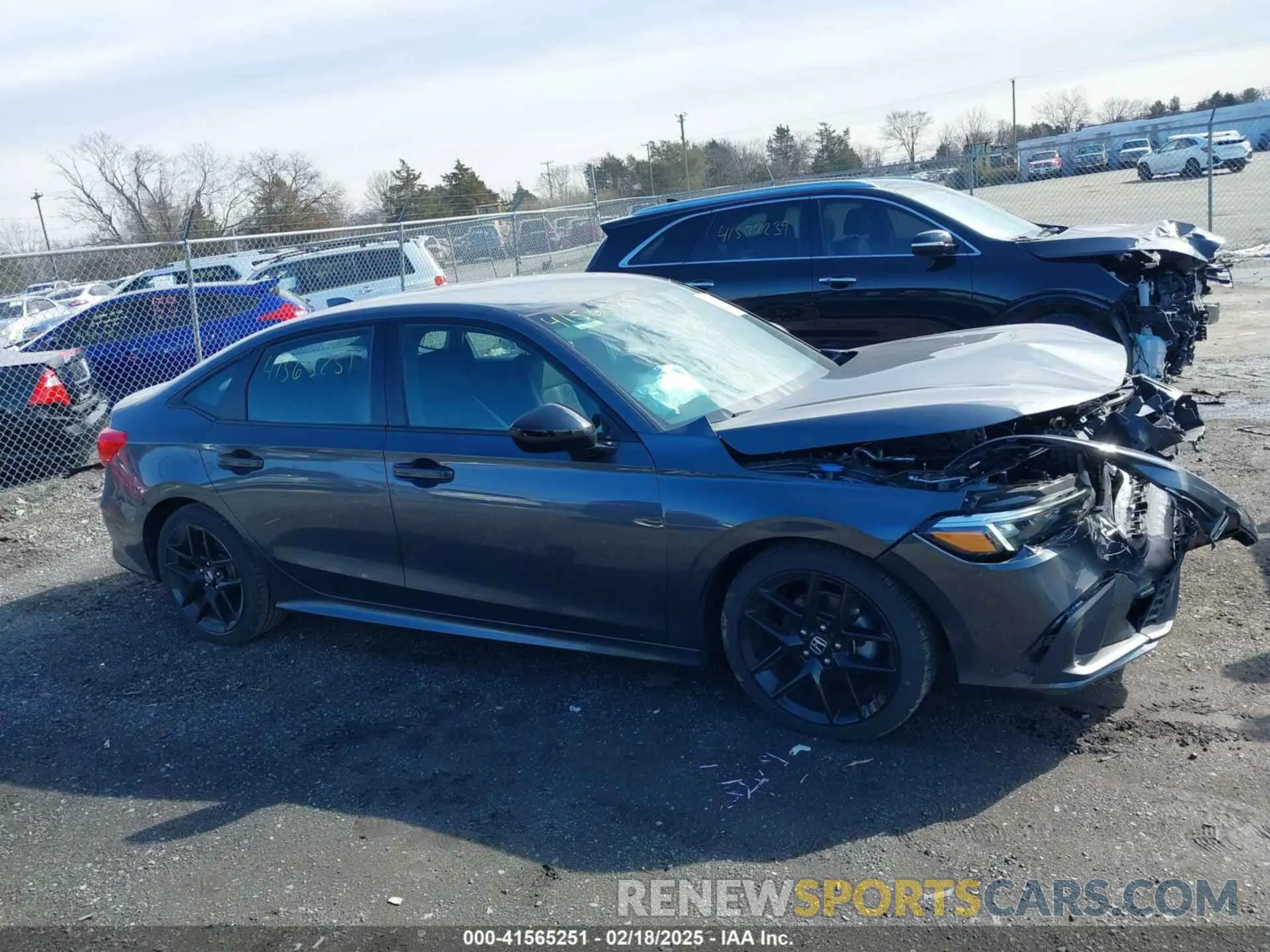 13 Photograph of a damaged car 2HGFE2F59PH558527 HONDA CIVIC 2023