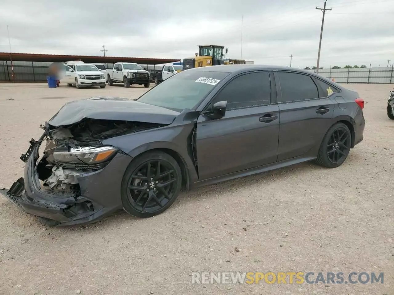 1 Photograph of a damaged car 2HGFE2F5XPH500345 HONDA CIVIC 2023