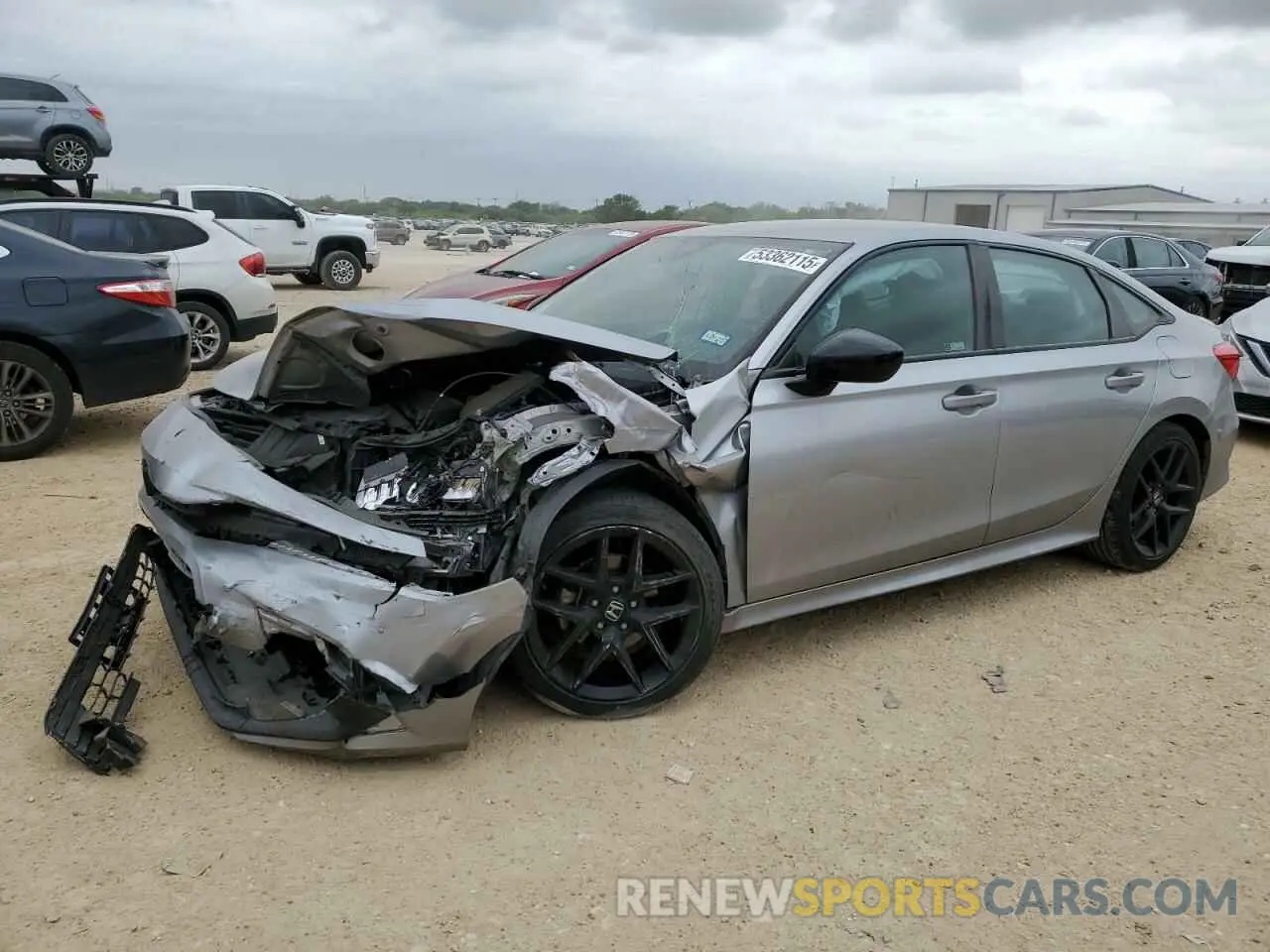1 Photograph of a damaged car 2HGFE2F5XPH504315 HONDA CIVIC 2023