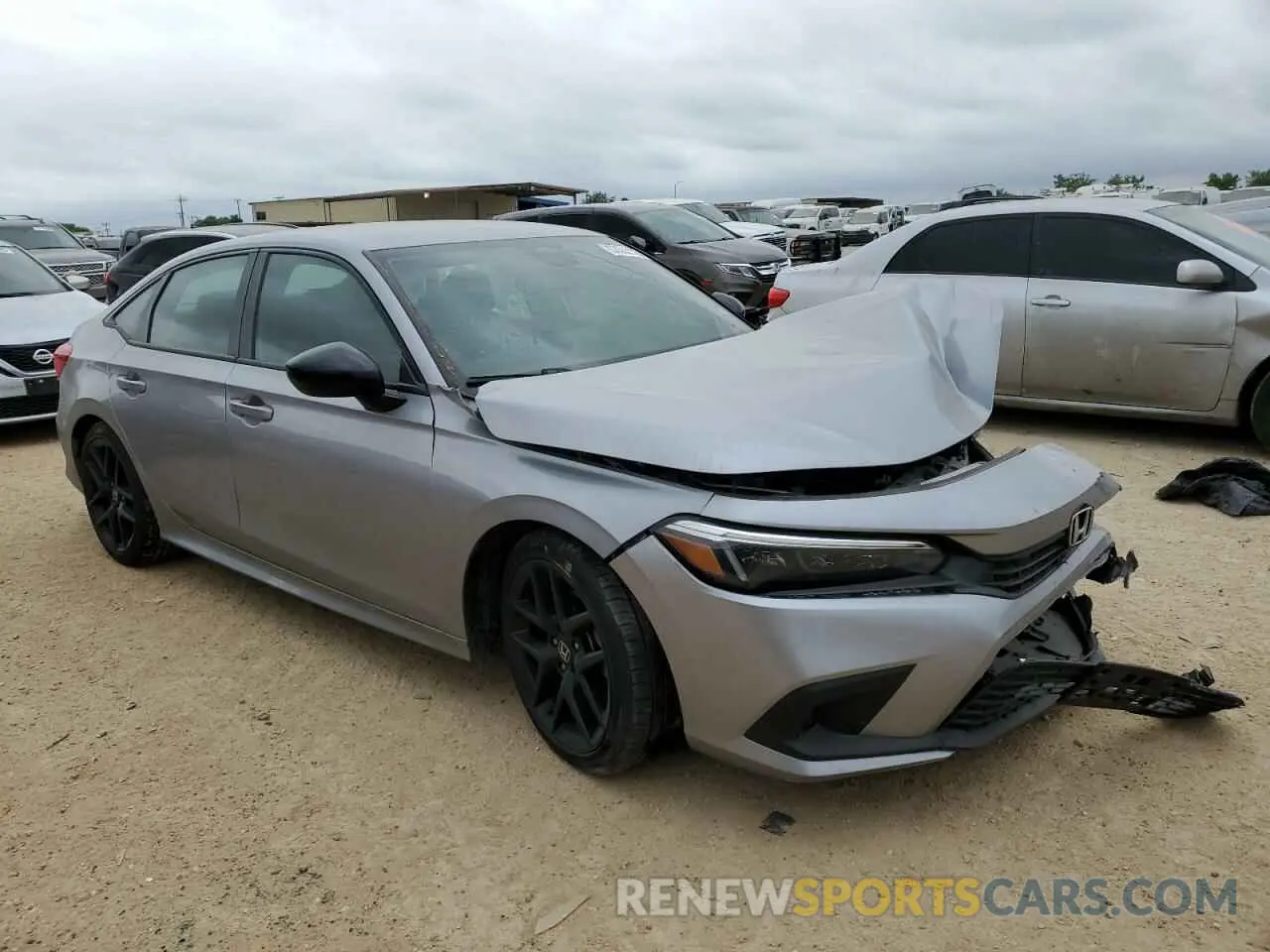 4 Photograph of a damaged car 2HGFE2F5XPH504315 HONDA CIVIC 2023