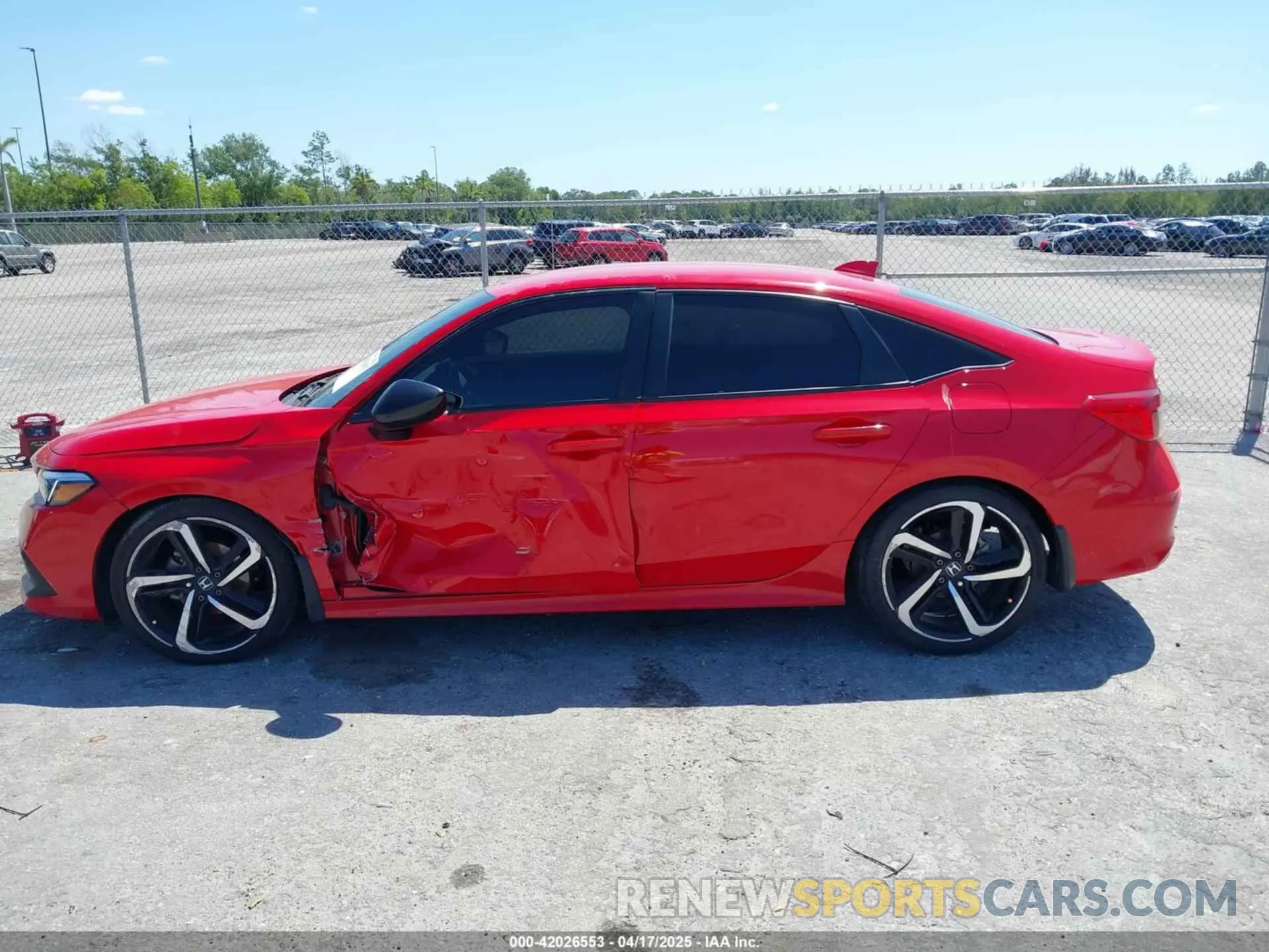 14 Photograph of a damaged car 2HGFE2F5XPH507442 HONDA CIVIC 2023