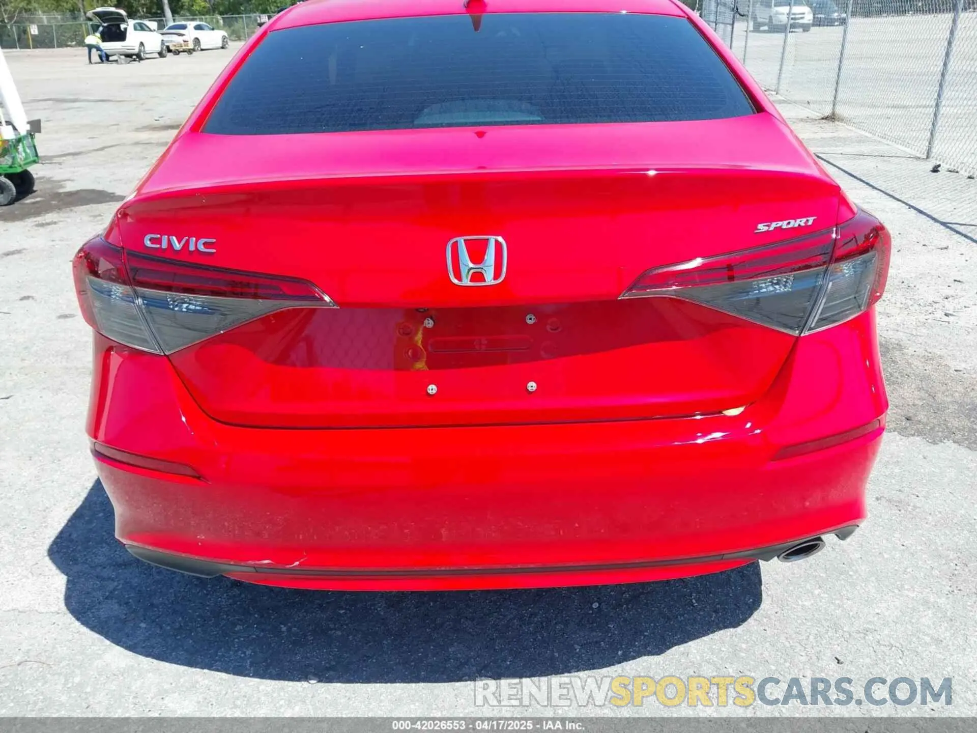 16 Photograph of a damaged car 2HGFE2F5XPH507442 HONDA CIVIC 2023