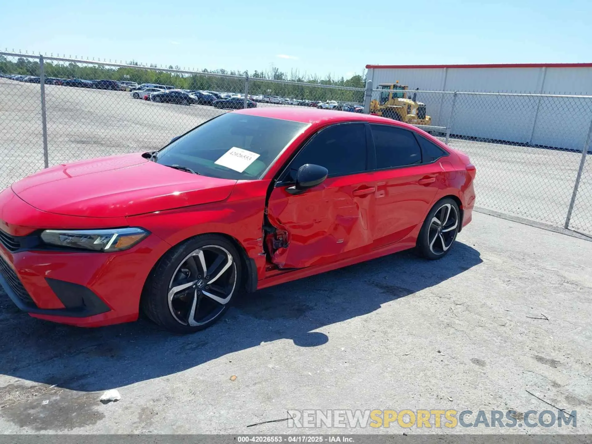6 Photograph of a damaged car 2HGFE2F5XPH507442 HONDA CIVIC 2023