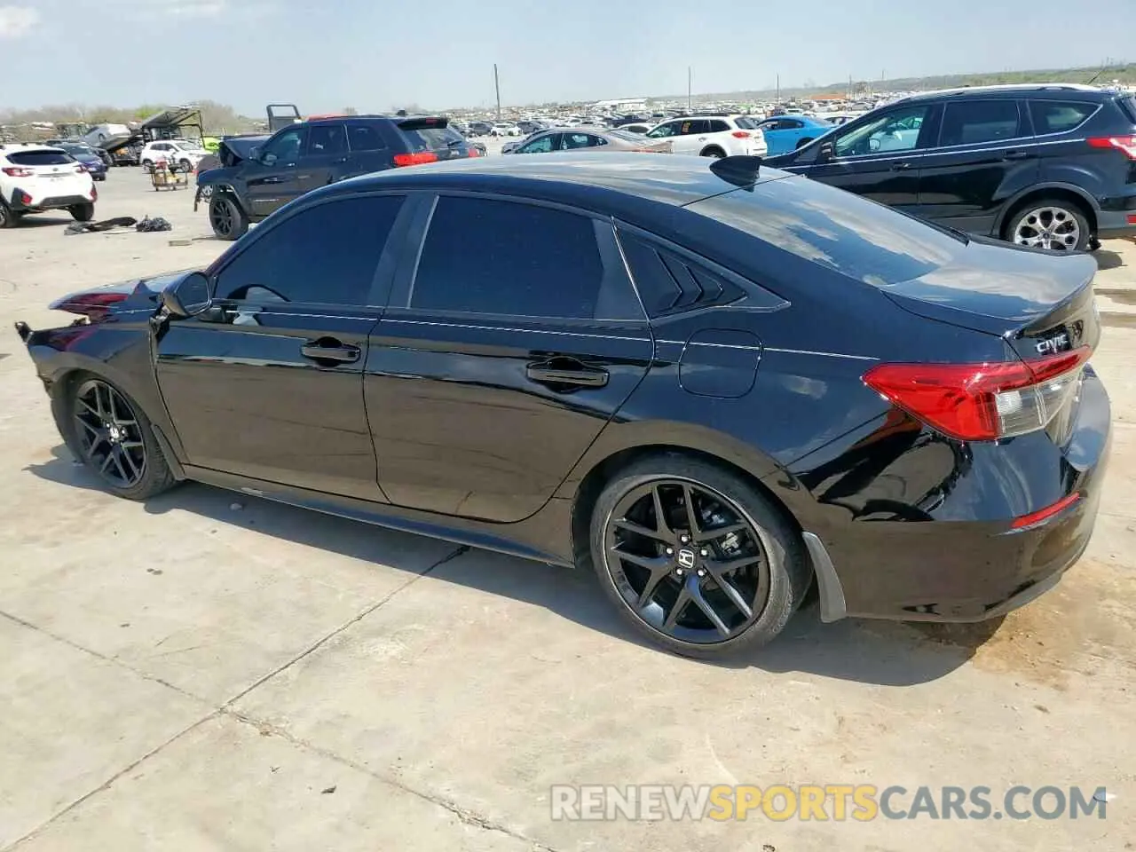 2 Photograph of a damaged car 2HGFE2F5XPH509496 HONDA CIVIC 2023