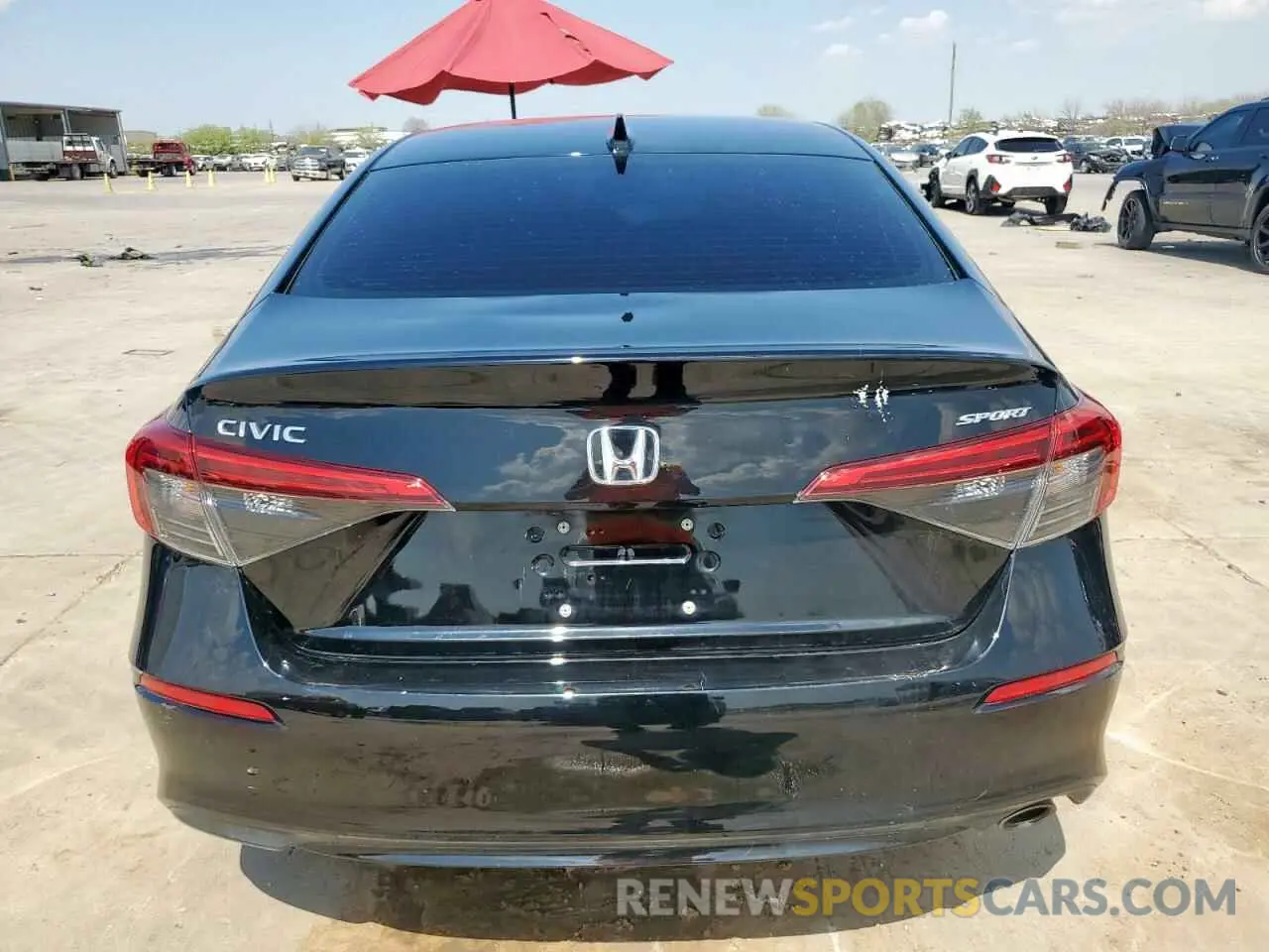 6 Photograph of a damaged car 2HGFE2F5XPH509496 HONDA CIVIC 2023