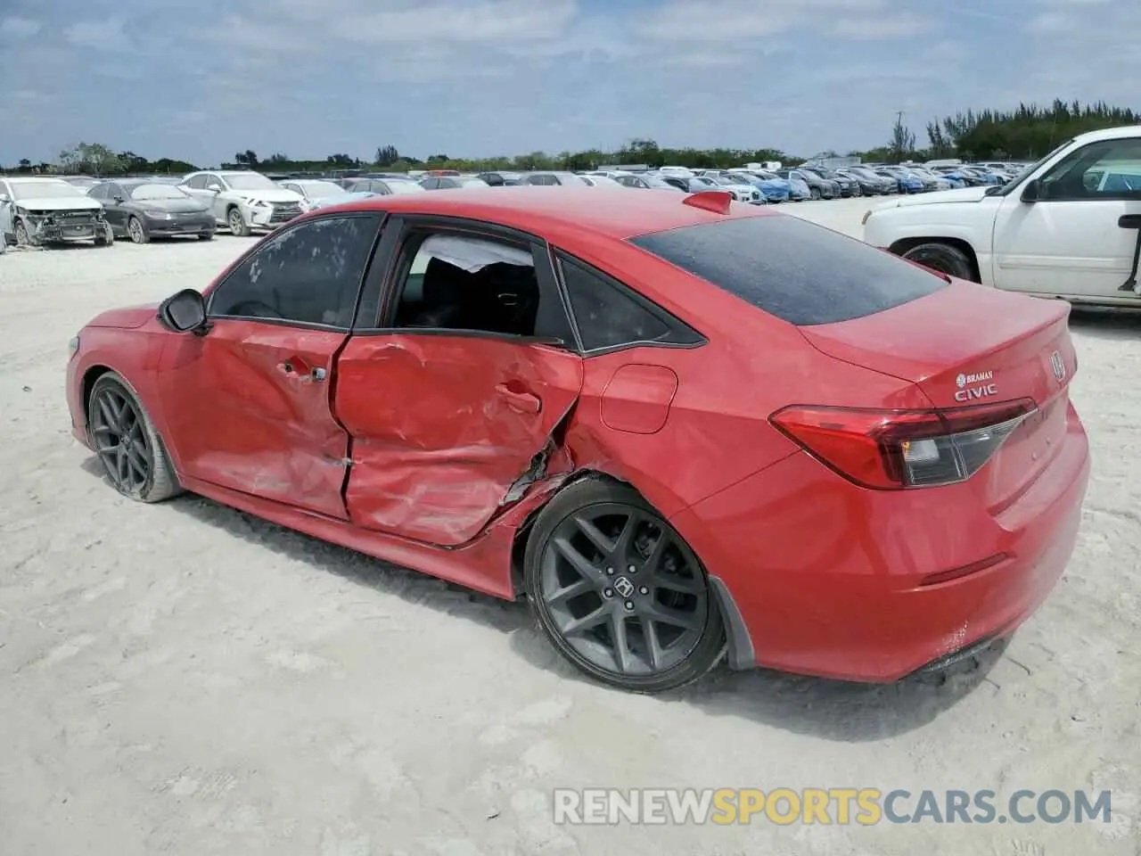 2 Photograph of a damaged car 2HGFE2F5XPH512012 HONDA CIVIC 2023