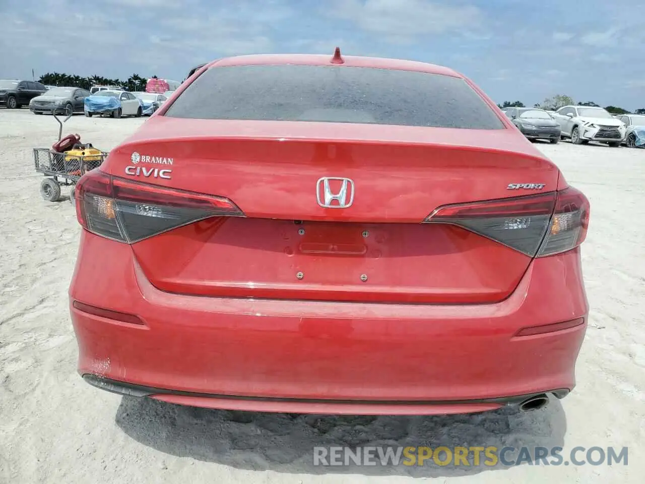 6 Photograph of a damaged car 2HGFE2F5XPH512012 HONDA CIVIC 2023