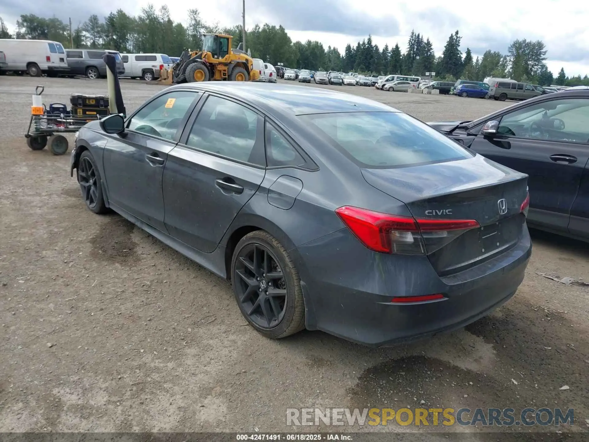 3 Photograph of a damaged car 2HGFE2F5XPH515413 HONDA CIVIC 2023