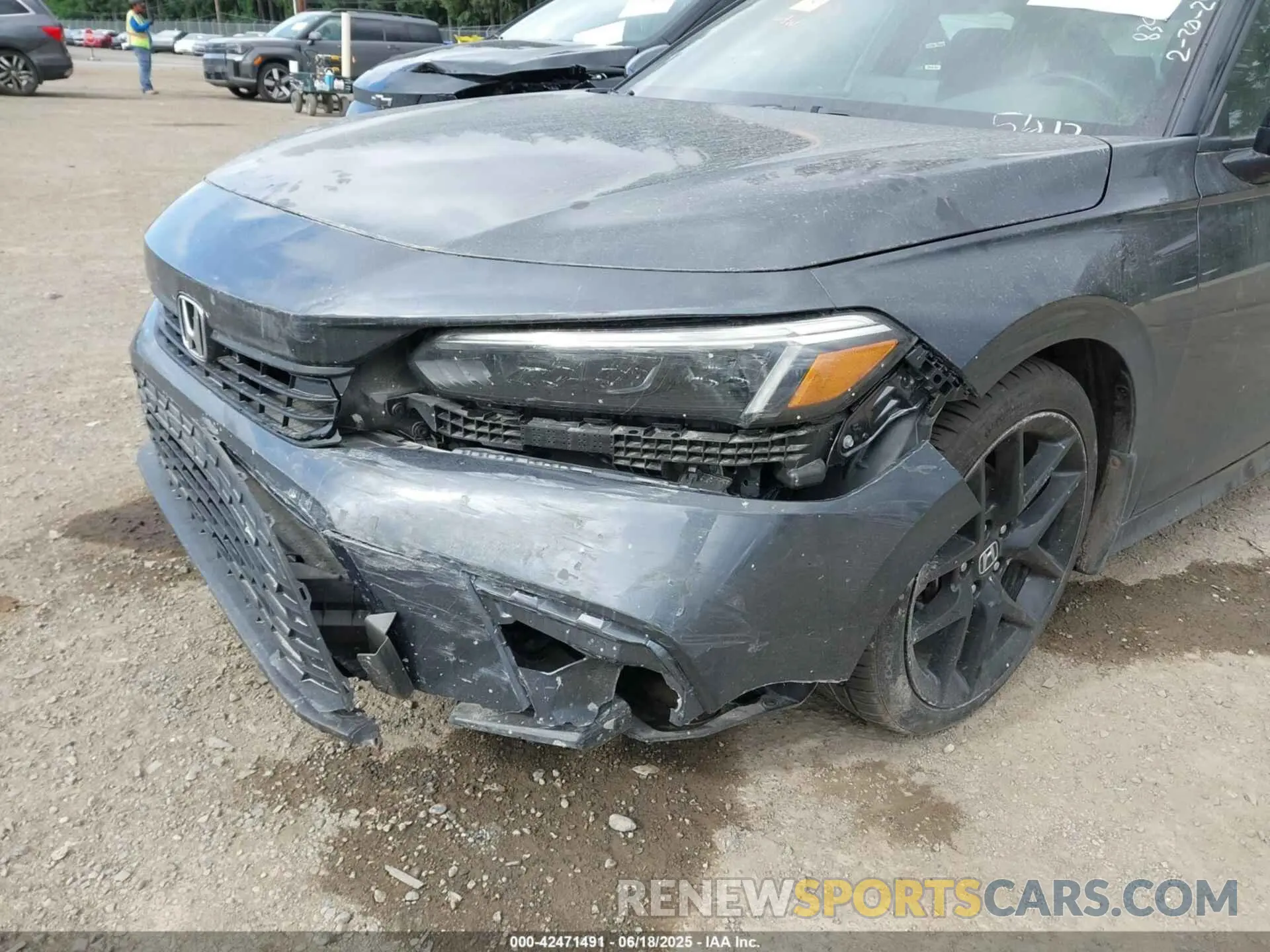 6 Photograph of a damaged car 2HGFE2F5XPH515413 HONDA CIVIC 2023