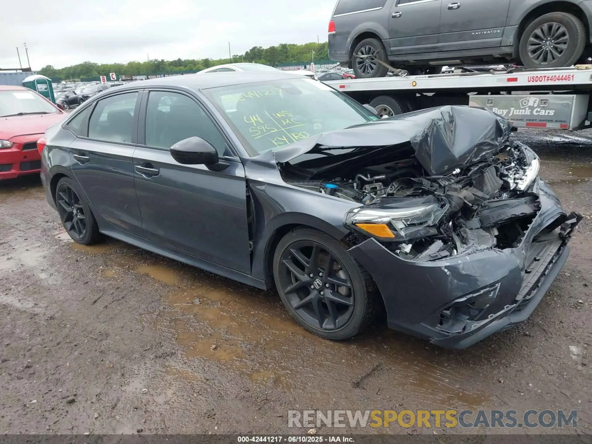1 Photograph of a damaged car 2HGFE2F5XPH515699 HONDA CIVIC 2023