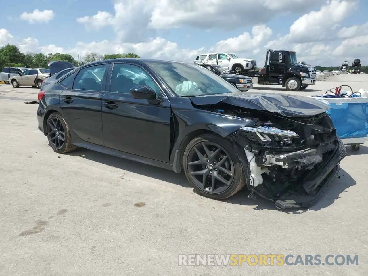 4 Photograph of a damaged car 2HGFE2F5XPH524676 HONDA CIVIC 2023