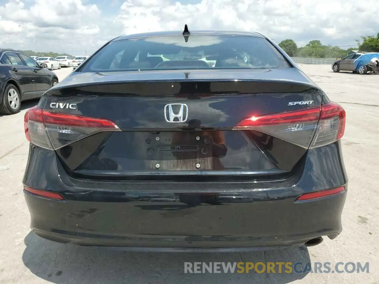6 Photograph of a damaged car 2HGFE2F5XPH524676 HONDA CIVIC 2023