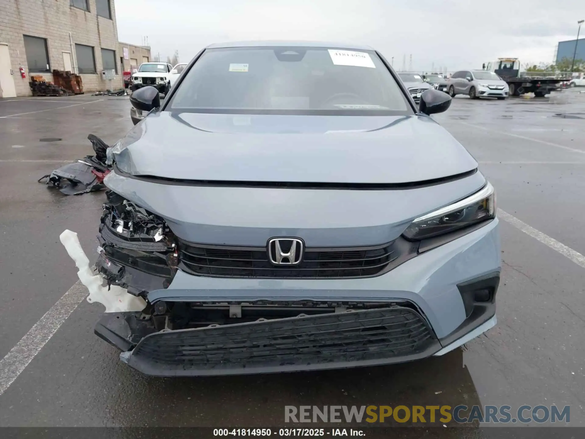 12 Photograph of a damaged car 2HGFE2F5XPH528629 HONDA CIVIC 2023