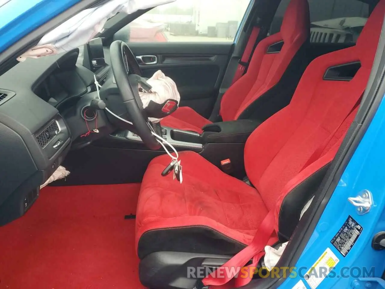 7 Photograph of a damaged car JHMFL5G47PX001475 HONDA CIVIC 2023