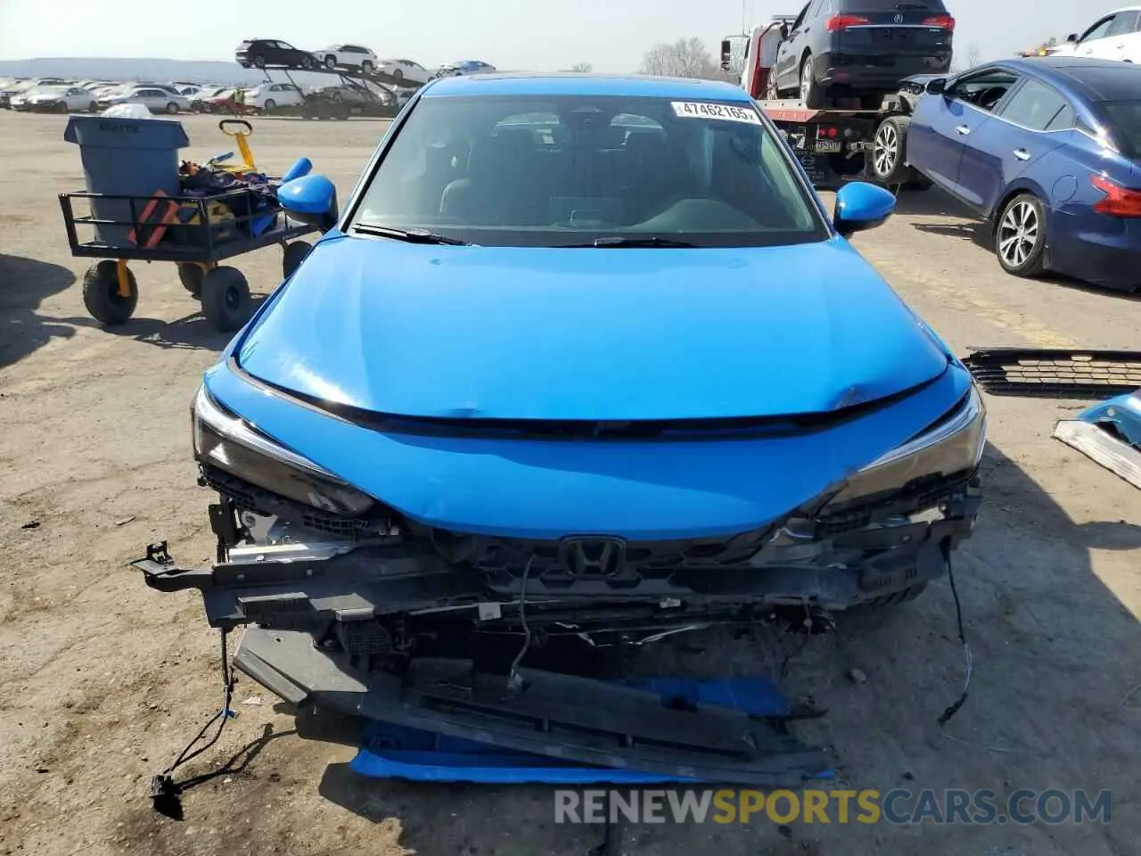 5 Photograph of a damaged car 19XFL1G83RE004700 HONDA CIVIC 2024