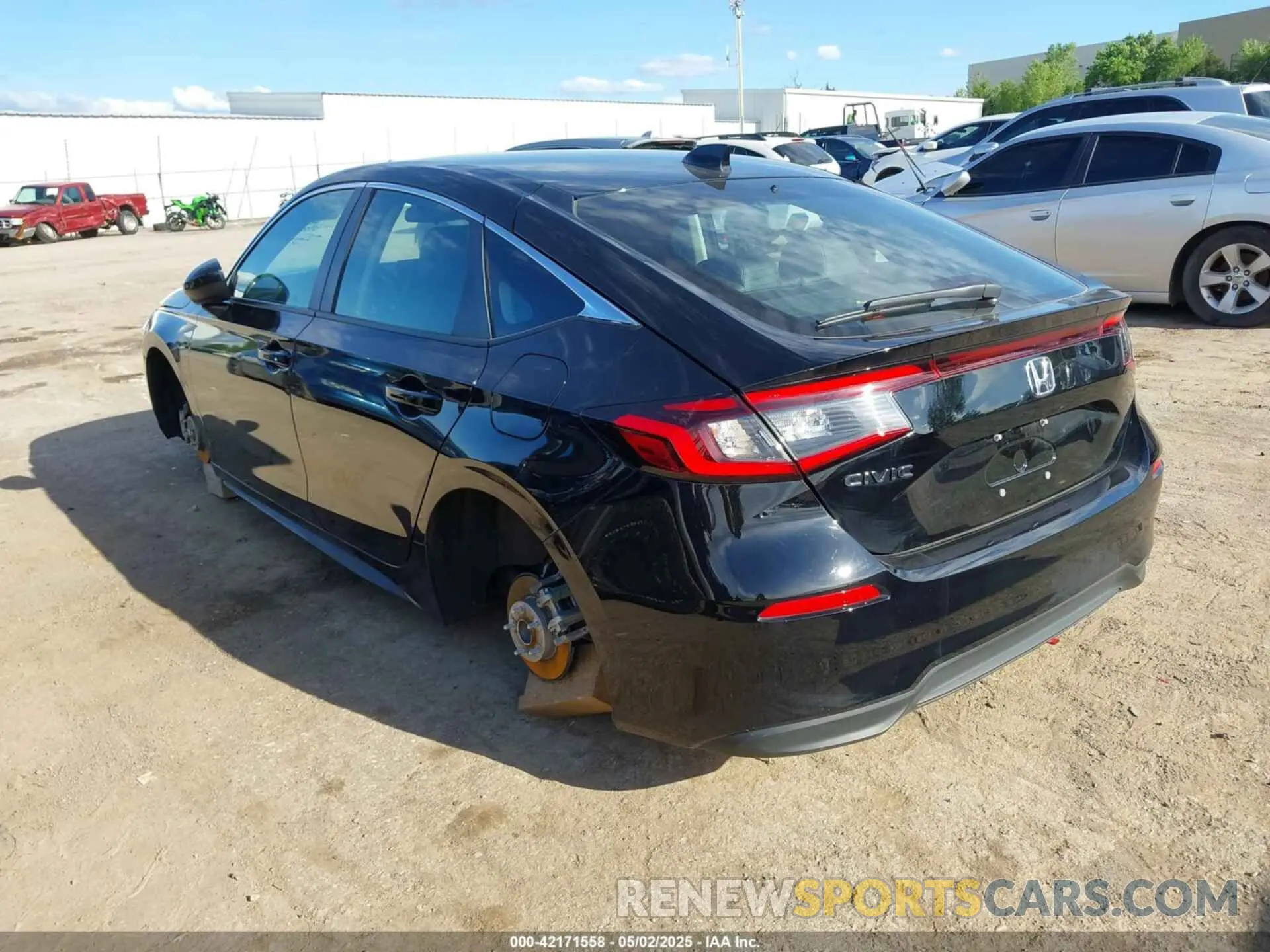 3 Photograph of a damaged car 19XFL1H70RE029348 HONDA CIVIC 2024