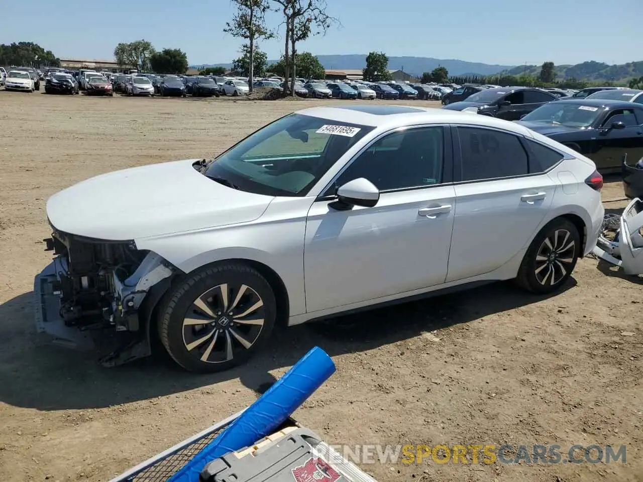 1 Photograph of a damaged car 19XFL1H71RE010212 HONDA CIVIC 2024