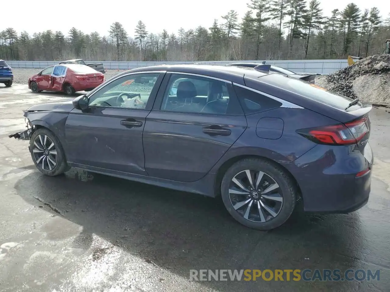 2 Photograph of a damaged car 19XFL1H71RE019847 HONDA CIVIC 2024